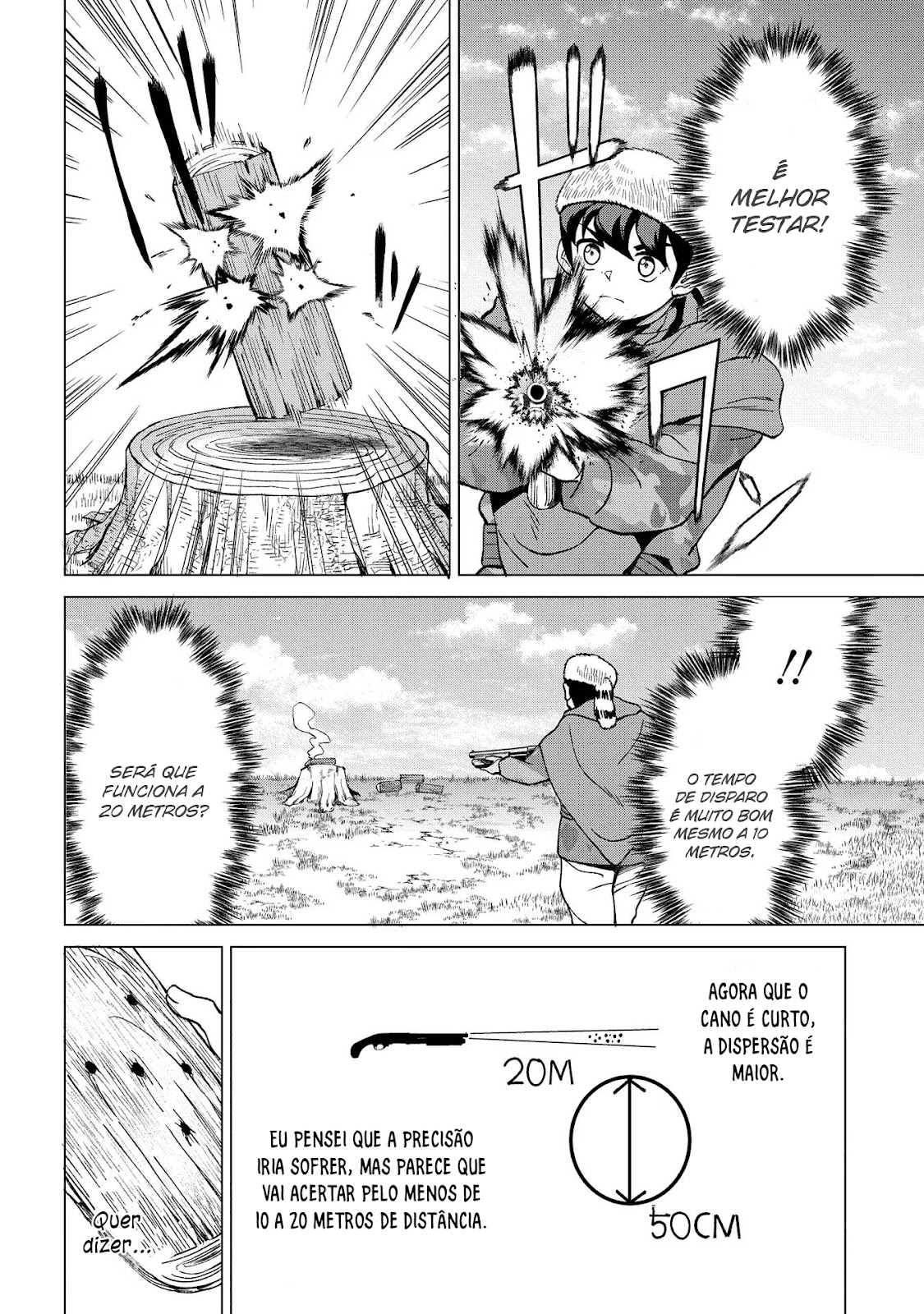 Read Hokkaido no Geneki Hunter ga Isekai ni Hourikoma Rete Mita Elf Yome to Meguru Isekai Shuryou Life (PT-BR) PT Manga Online