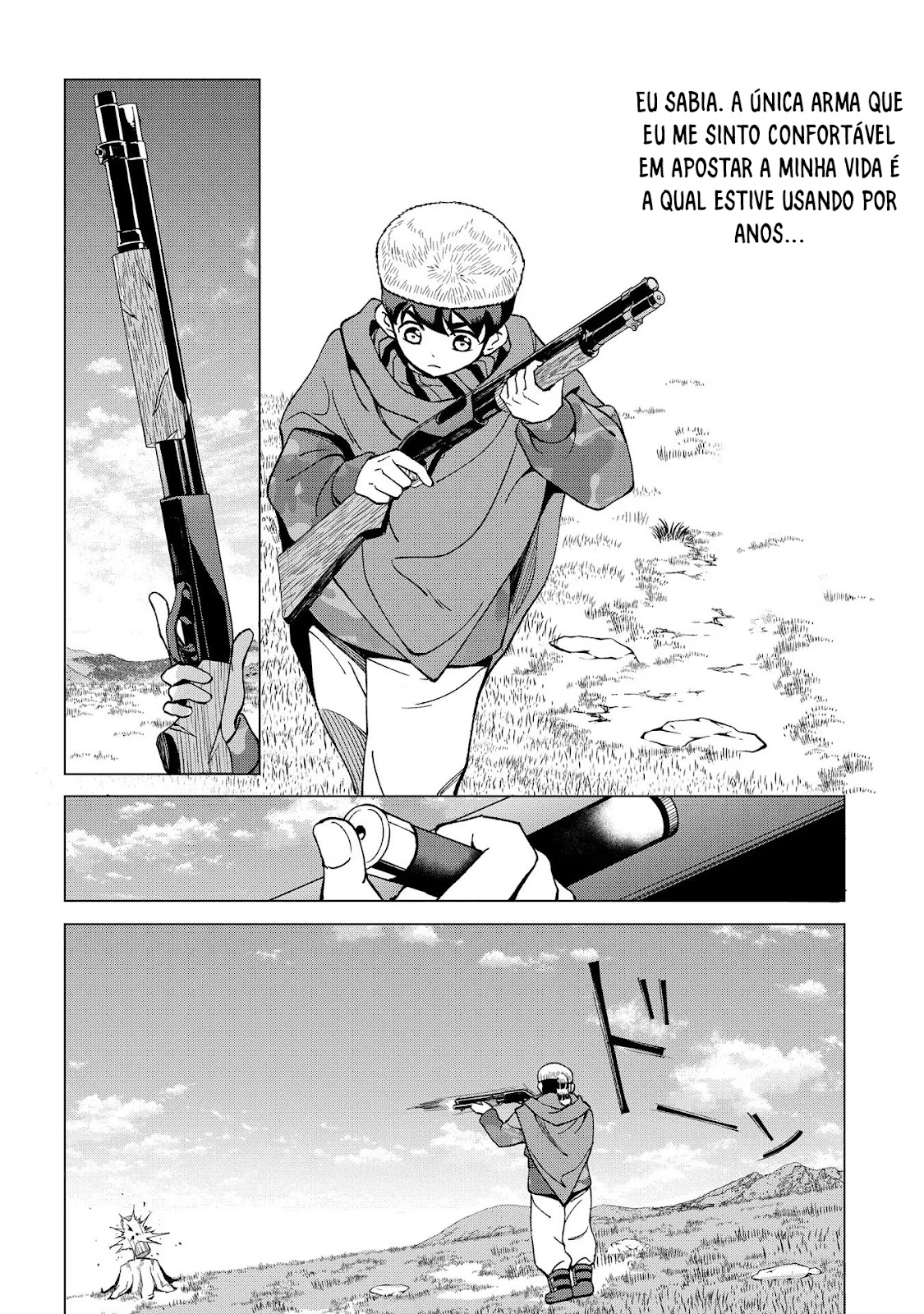 Read Hokkaido no Geneki Hunter ga Isekai ni Hourikoma Rete Mita Elf Yome to Meguru Isekai Shuryou Life (PT-BR) PT Manga Online