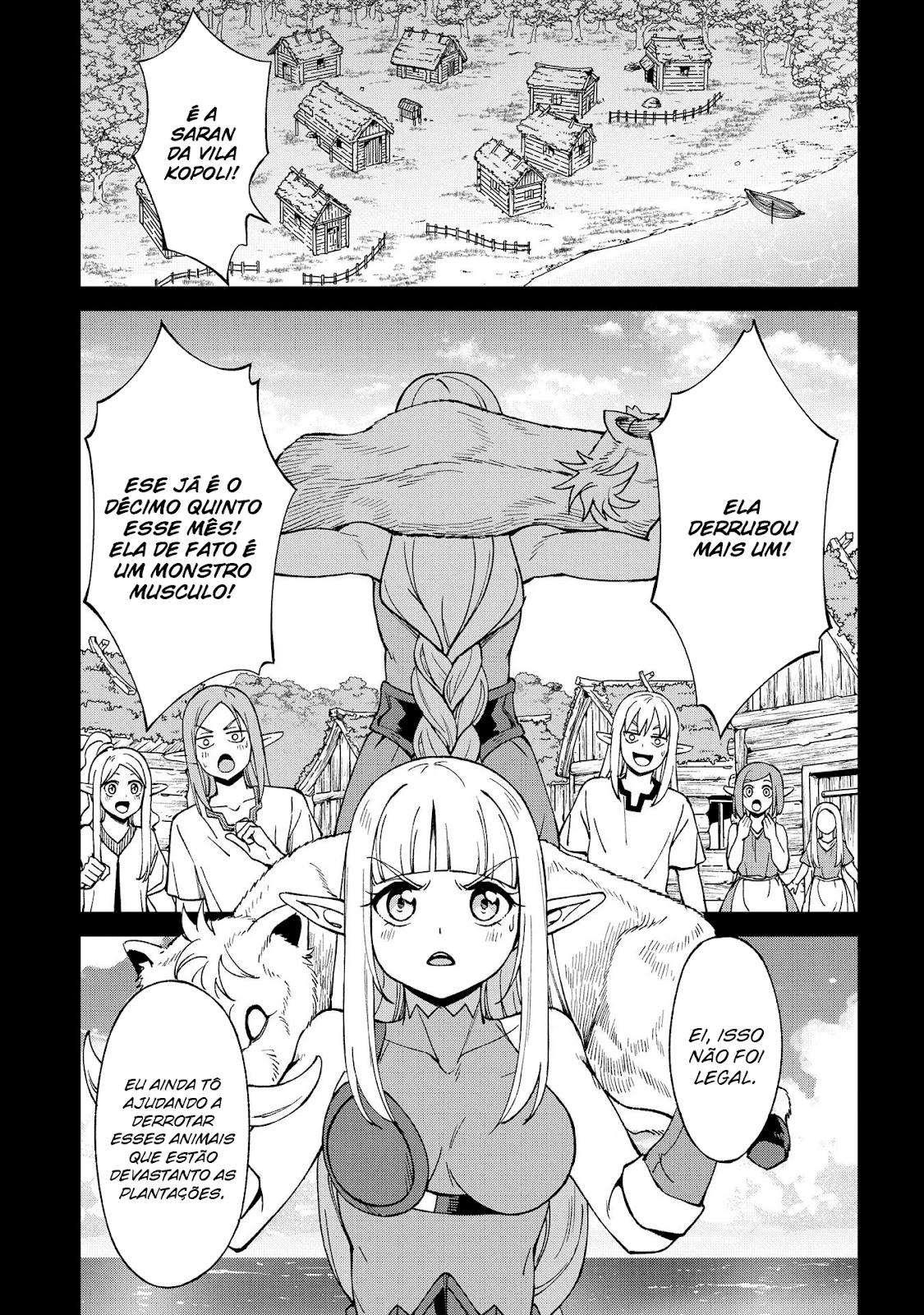 Read Hokkaido no Geneki Hunter ga Isekai ni Hourikoma Rete Mita Elf Yome to Meguru Isekai Shuryou Life (PT-BR) PT Manga Online