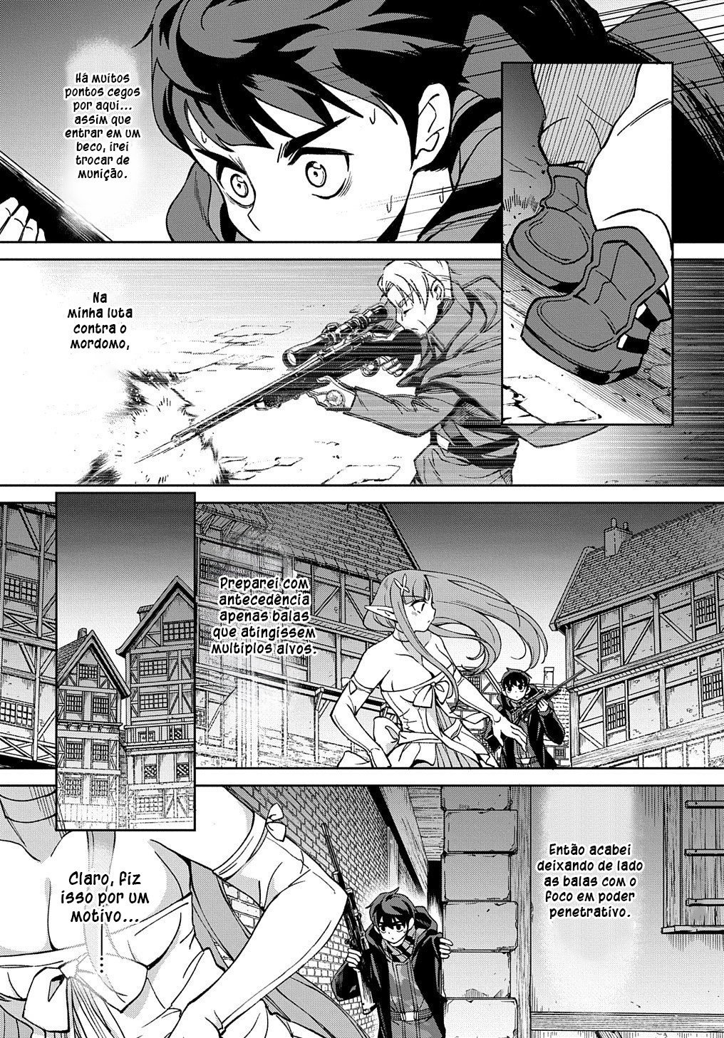 Read Hokkaido no Geneki Hunter ga Isekai ni Hourikoma Rete Mita Elf Yome to Meguru Isekai Shuryou Life (PT-BR) PT Manga Online