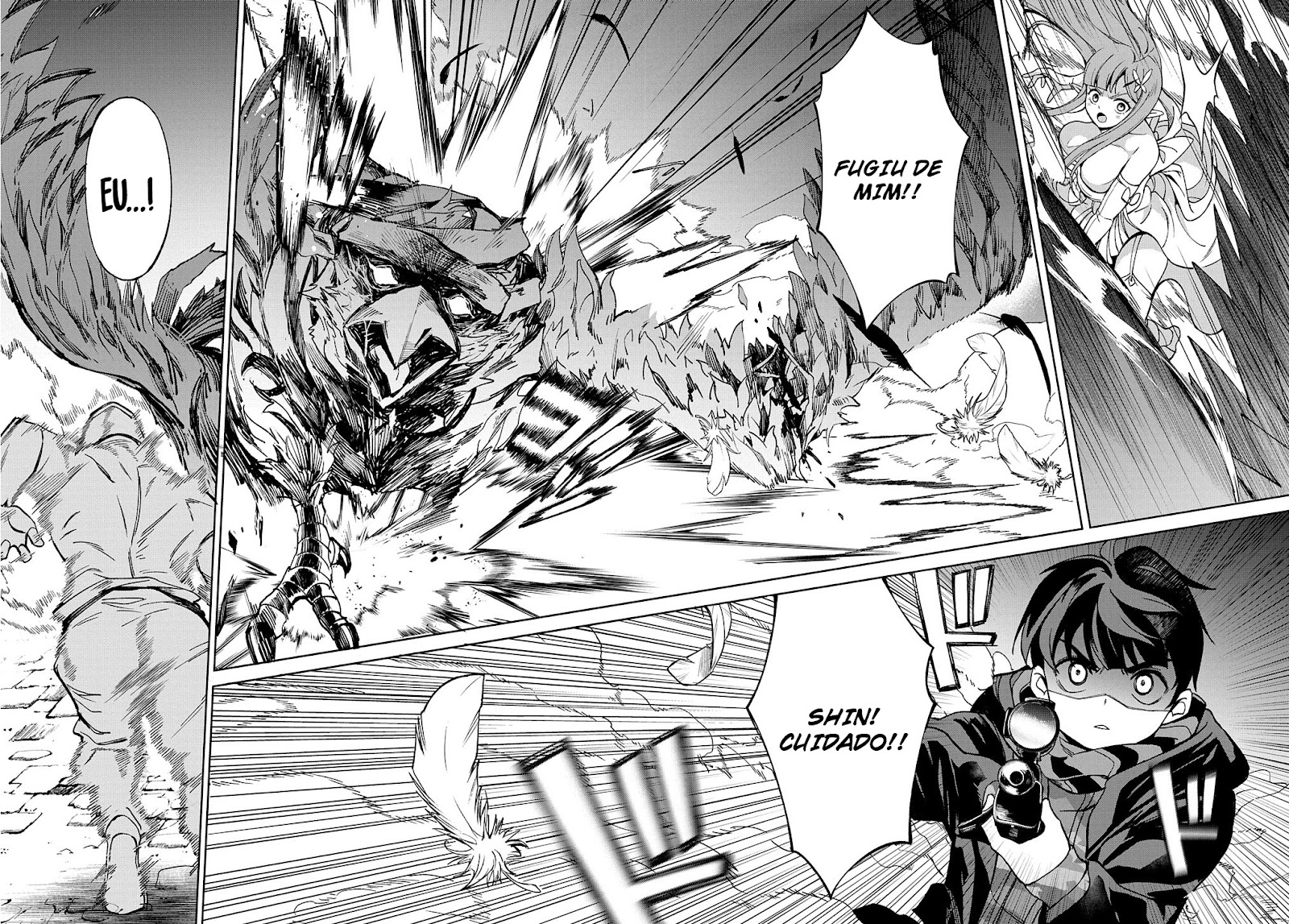 Read Hokkaido no Geneki Hunter ga Isekai ni Hourikoma Rete Mita Elf Yome to Meguru Isekai Shuryou Life (PT-BR) PT Manga Online
