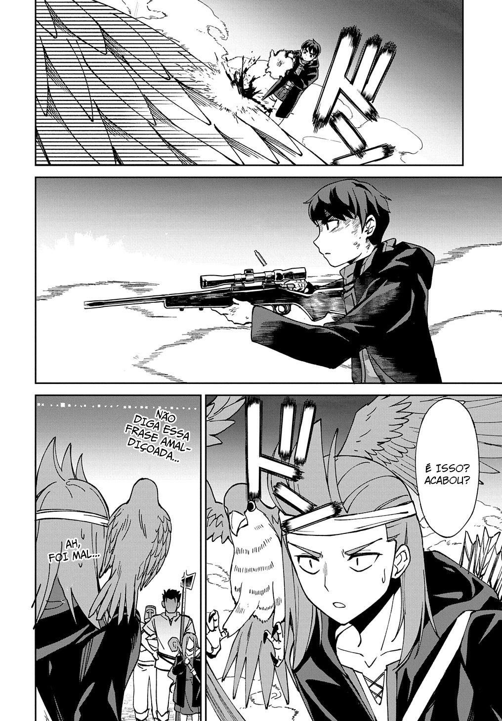 Read Hokkaido no Geneki Hunter ga Isekai ni Hourikoma Rete Mita Elf Yome to Meguru Isekai Shuryou Life (PT-BR) PT Manga Online