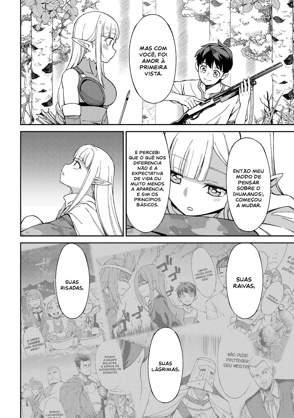 Read Hokkaido no Geneki Hunter ga Isekai ni Hourikoma Rete Mita Elf Yome to Meguru Isekai Shuryou Life (PT-BR) PT Manga Online