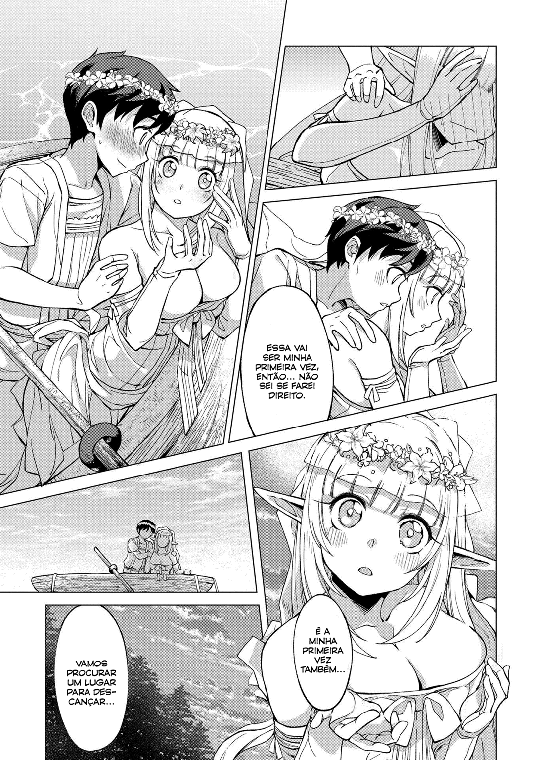 Read Hokkaido no Geneki Hunter ga Isekai ni Hourikoma Rete Mita Elf Yome to Meguru Isekai Shuryou Life (PT-BR) PT Manga Online