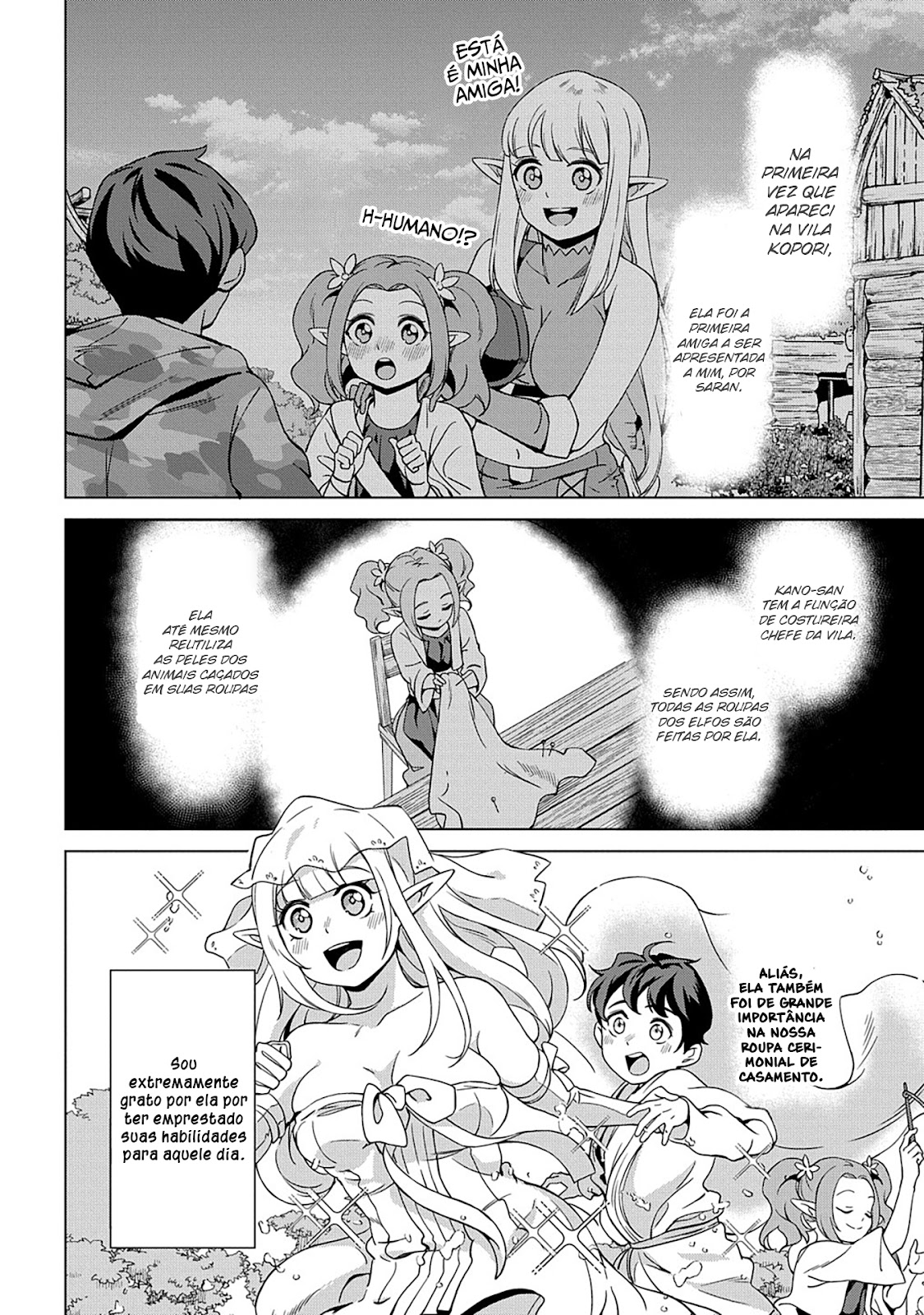 Read Hokkaido no Geneki Hunter ga Isekai ni Hourikoma Rete Mita Elf Yome to Meguru Isekai Shuryou Life (PT-BR) PT Manga Online