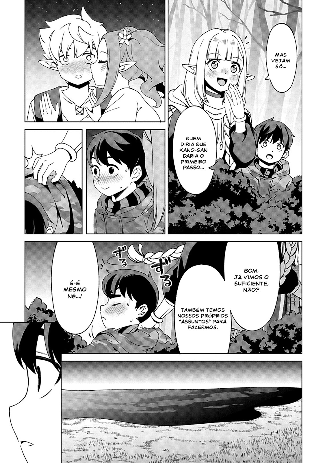 Read Hokkaido no Geneki Hunter ga Isekai ni Hourikoma Rete Mita Elf Yome to Meguru Isekai Shuryou Life (PT-BR) PT Manga Online