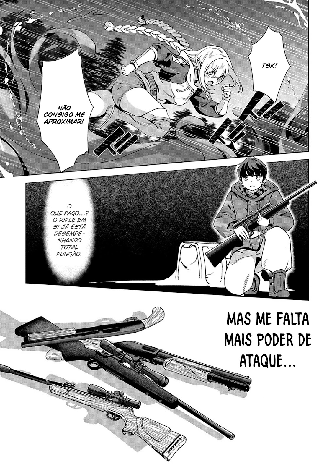 Read Hokkaido no Geneki Hunter ga Isekai ni Hourikoma Rete Mita Elf Yome to Meguru Isekai Shuryou Life (PT-BR) PT Manga Online