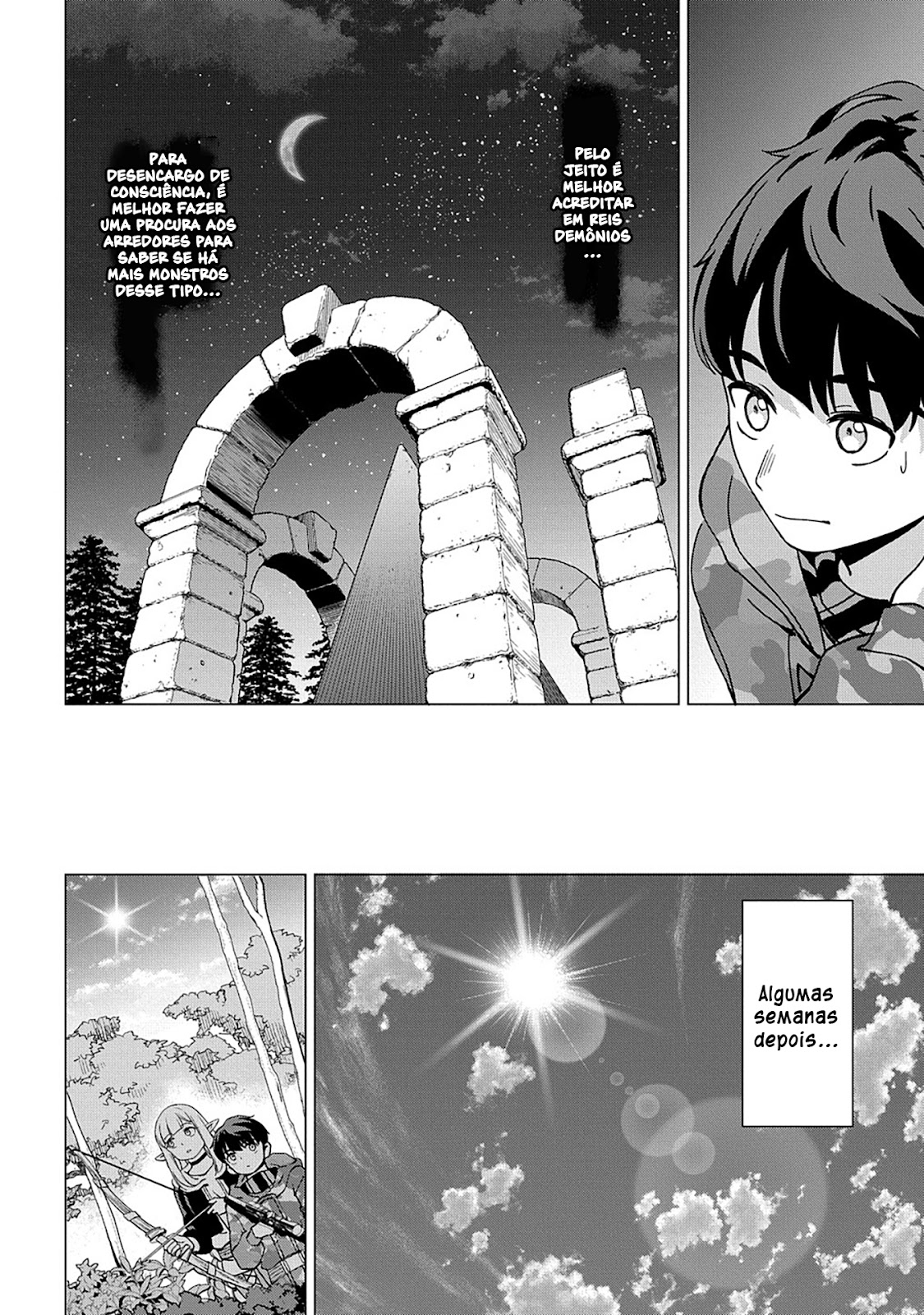Read Hokkaido no Geneki Hunter ga Isekai ni Hourikoma Rete Mita Elf Yome to Meguru Isekai Shuryou Life (PT-BR) PT Manga Online