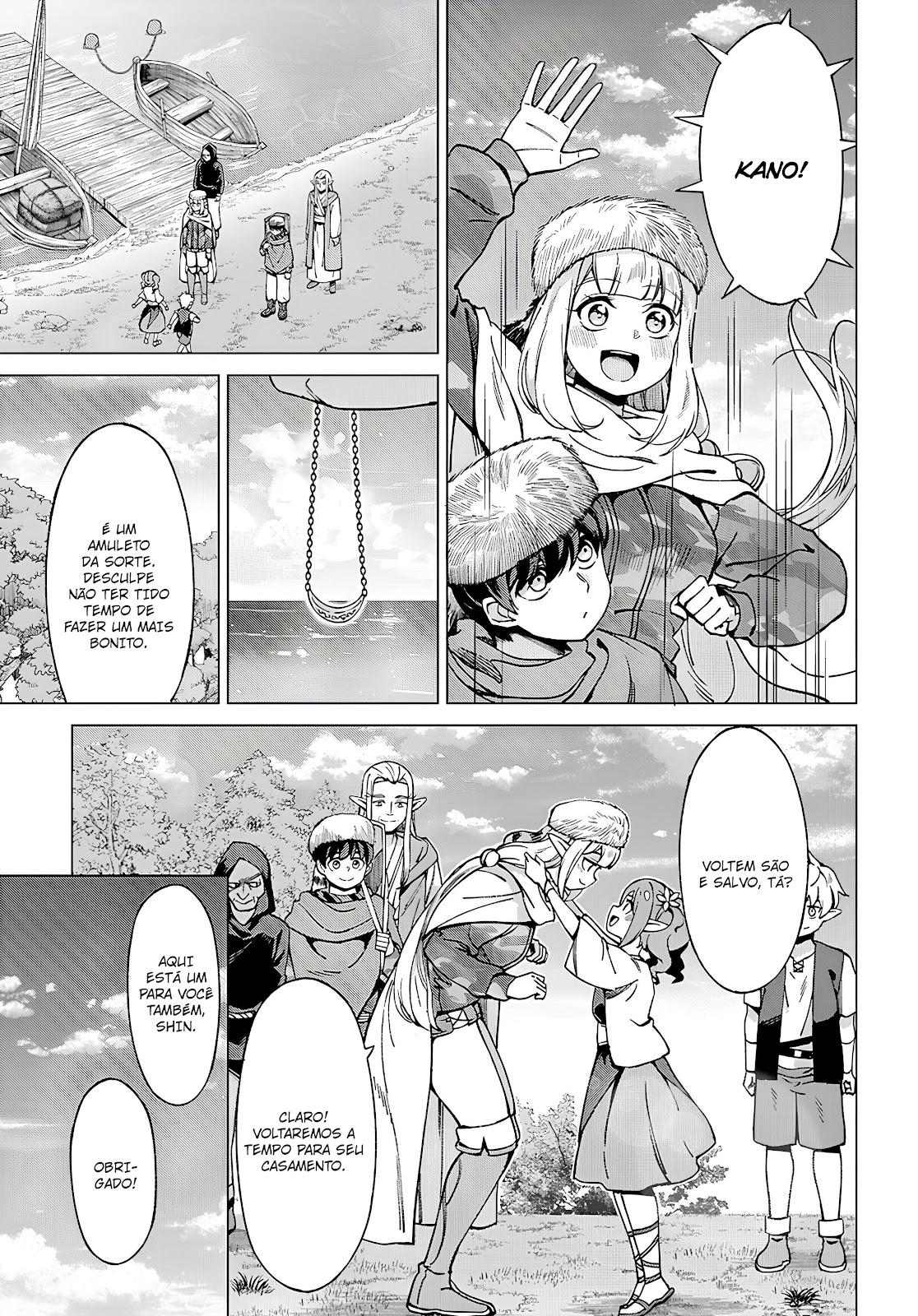 Read Hokkaido no Geneki Hunter ga Isekai ni Hourikoma Rete Mita Elf Yome to Meguru Isekai Shuryou Life (PT-BR) PT Manga Online