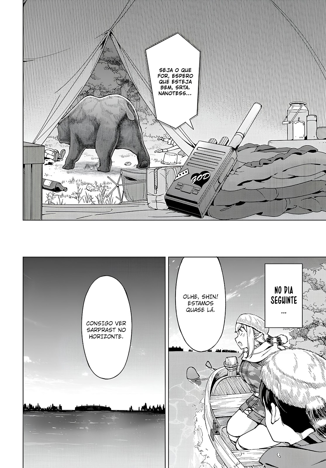 Read Hokkaido no Geneki Hunter ga Isekai ni Hourikoma Rete Mita Elf Yome to Meguru Isekai Shuryou Life (PT-BR) PT Manga Online