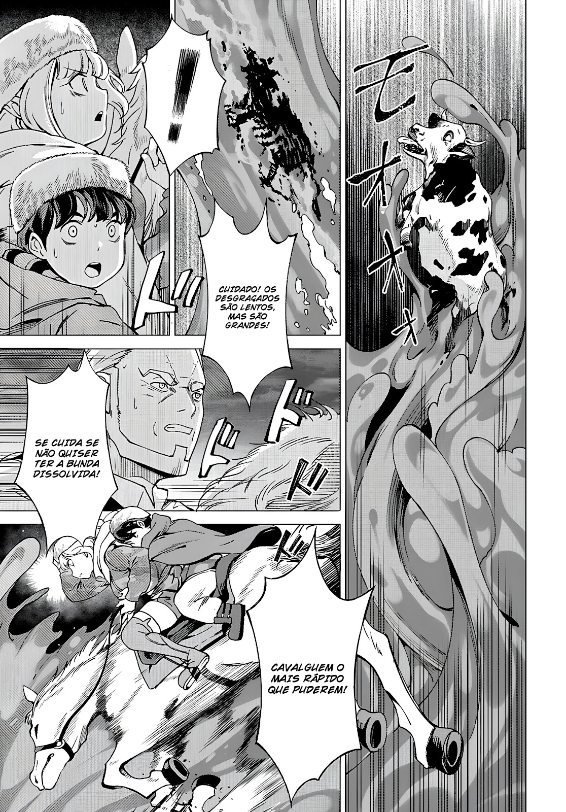Read Hokkaido no Geneki Hunter ga Isekai ni Hourikoma Rete Mita Elf Yome to Meguru Isekai Shuryou Life (PT-BR) PT Manga Online