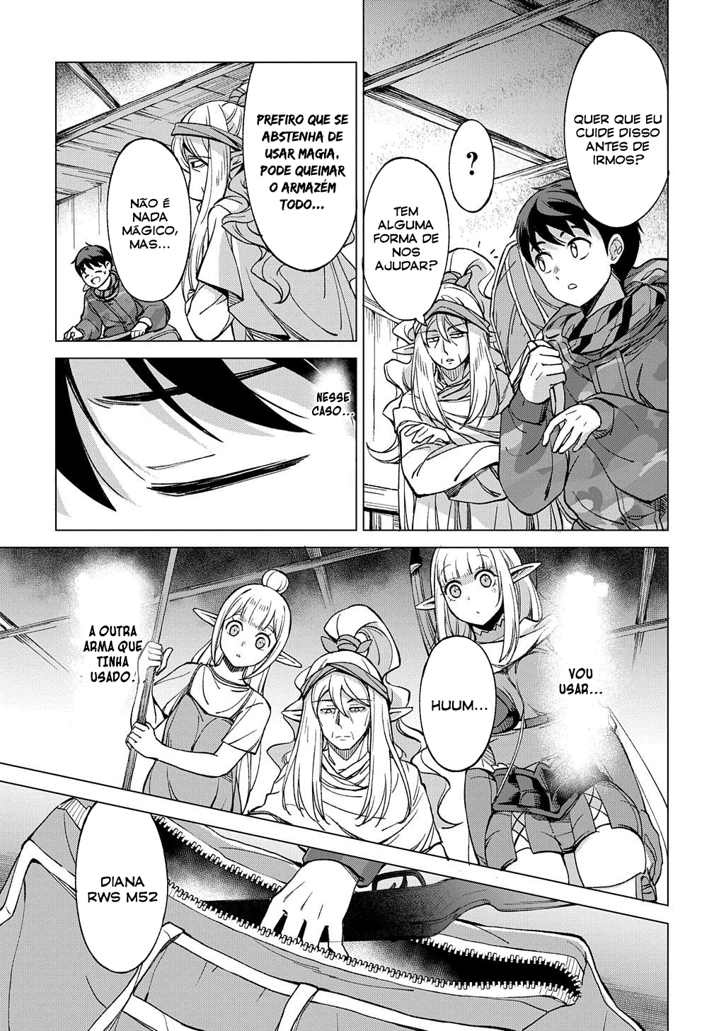 Read Hokkaido no Geneki Hunter ga Isekai ni Hourikoma Rete Mita Elf Yome to Meguru Isekai Shuryou Life (PT-BR) PT Manga Online