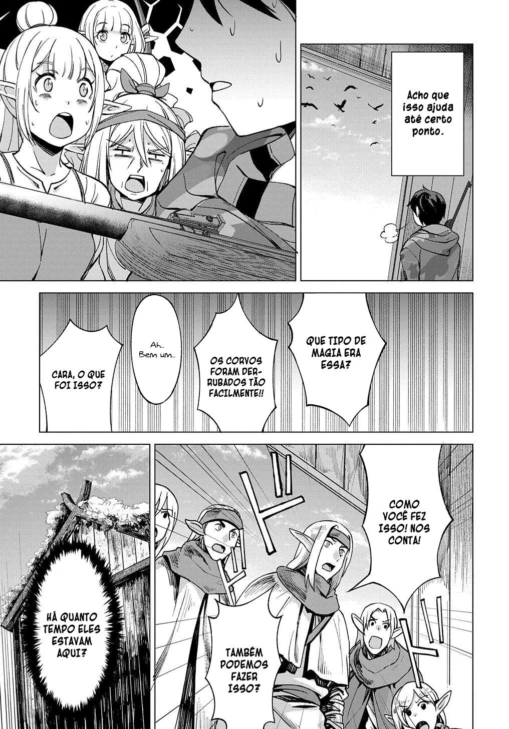 Read Hokkaido no Geneki Hunter ga Isekai ni Hourikoma Rete Mita Elf Yome to Meguru Isekai Shuryou Life (PT-BR) PT Manga Online