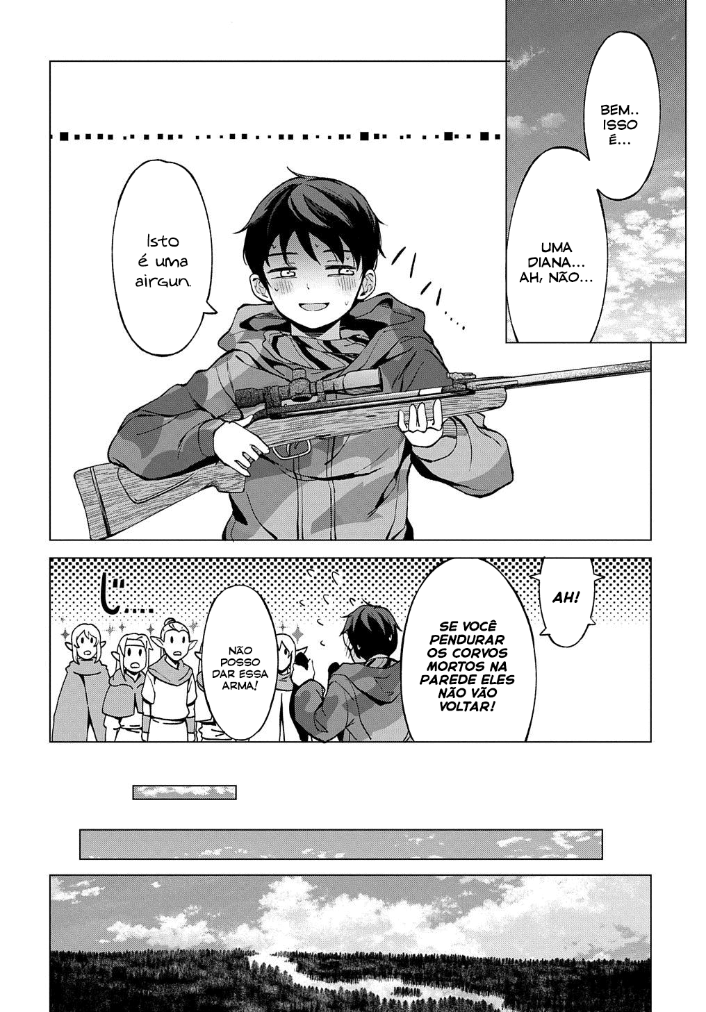 Read Hokkaido no Geneki Hunter ga Isekai ni Hourikoma Rete Mita Elf Yome to Meguru Isekai Shuryou Life (PT-BR) PT Manga Online