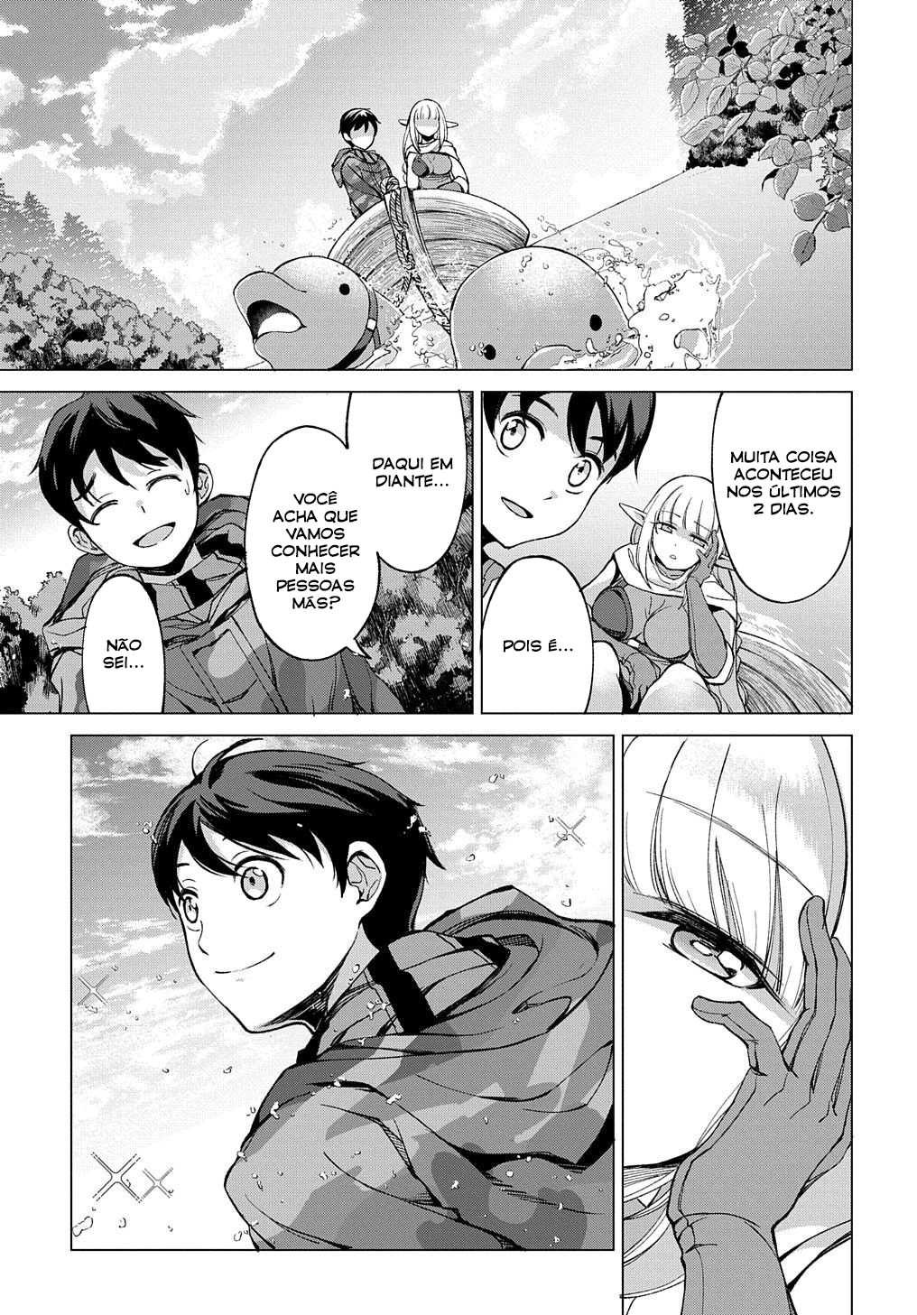 Read Hokkaido no Geneki Hunter ga Isekai ni Hourikoma Rete Mita Elf Yome to Meguru Isekai Shuryou Life (PT-BR) PT Manga Online
