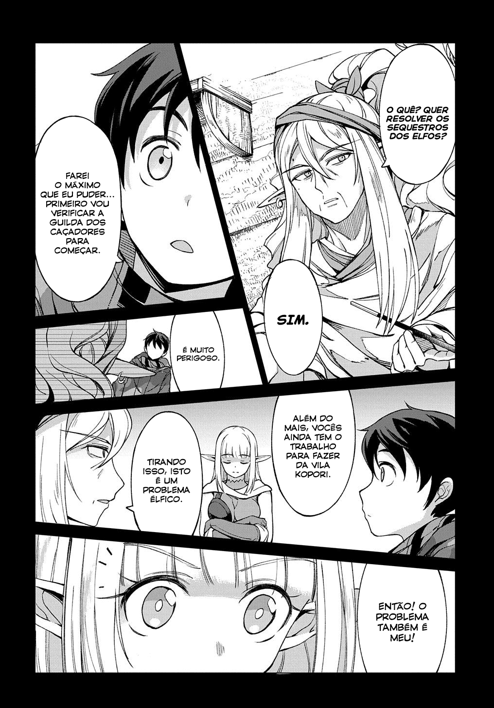 Read Hokkaido no Geneki Hunter ga Isekai ni Hourikoma Rete Mita Elf Yome to Meguru Isekai Shuryou Life (PT-BR) PT Manga Online