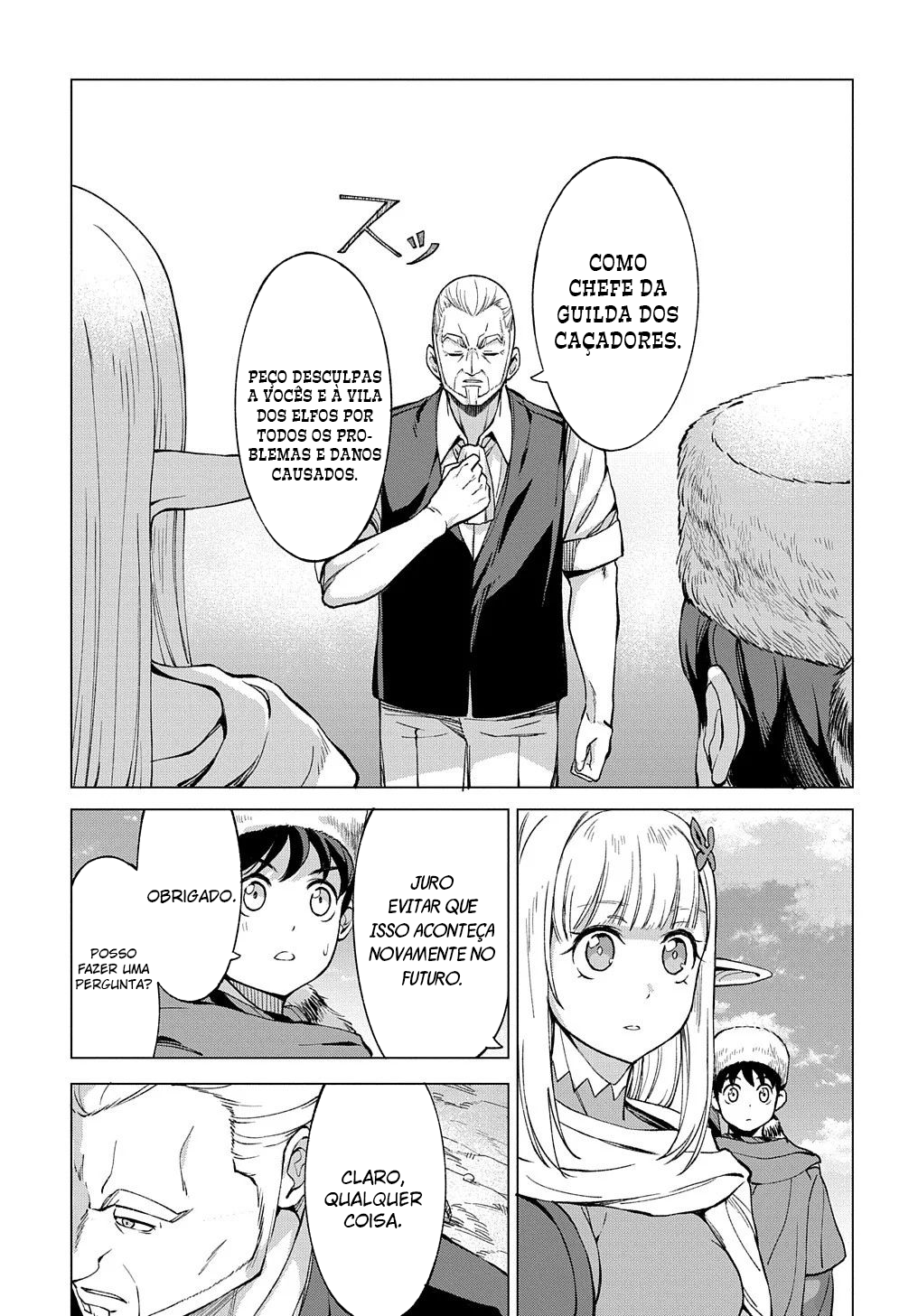 Read Hokkaido no Geneki Hunter ga Isekai ni Hourikoma Rete Mita Elf Yome to Meguru Isekai Shuryou Life (PT-BR) PT Manga Online