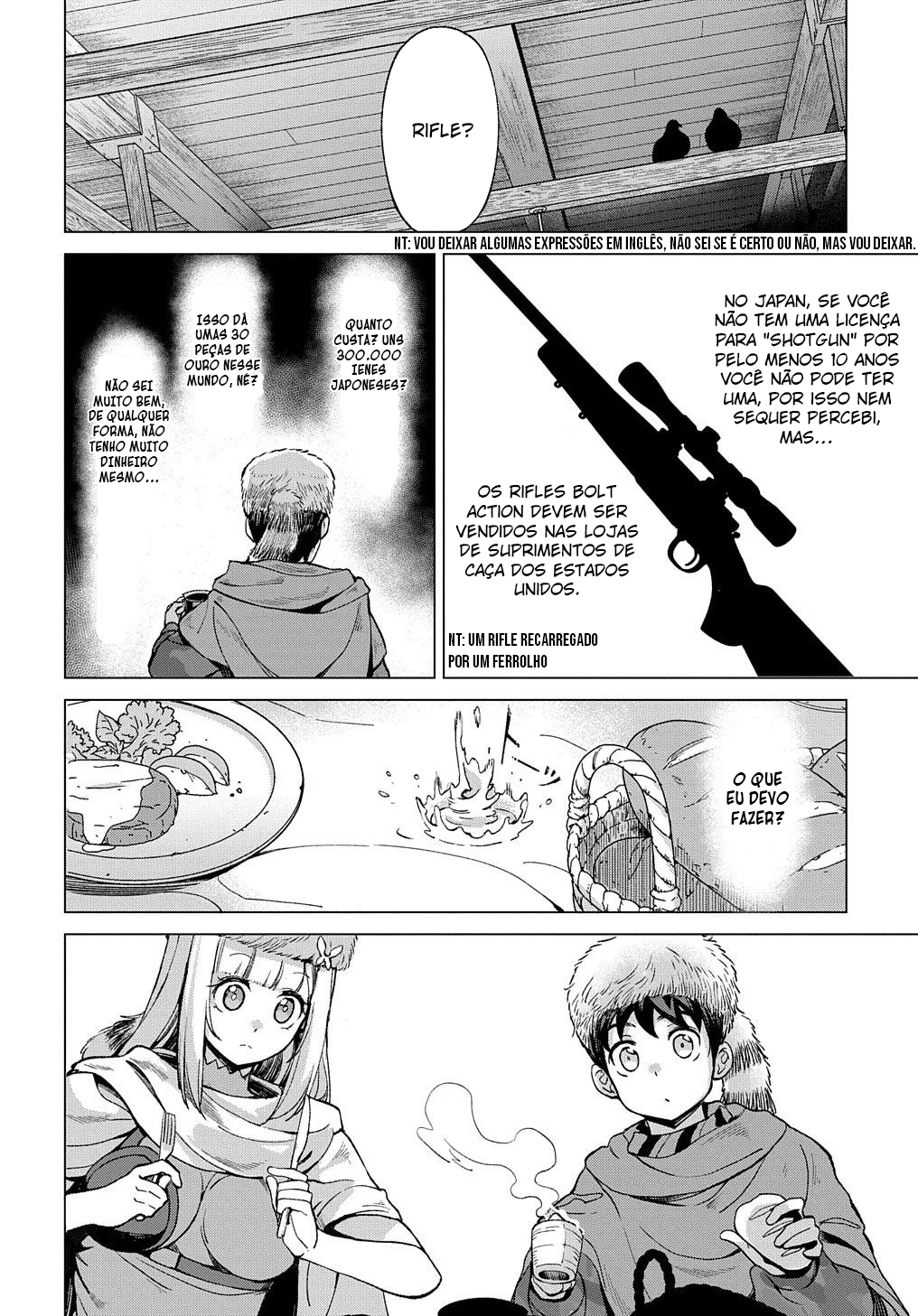 Read Hokkaido no Geneki Hunter ga Isekai ni Hourikoma Rete Mita Elf Yome to Meguru Isekai Shuryou Life (PT-BR) PT Manga Online