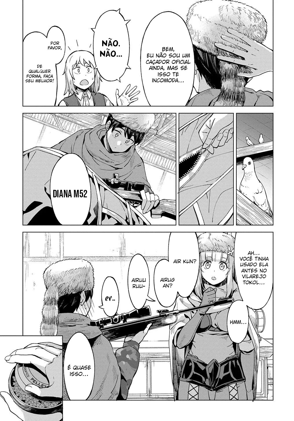 Read Hokkaido no Geneki Hunter ga Isekai ni Hourikoma Rete Mita Elf Yome to Meguru Isekai Shuryou Life (PT-BR) PT Manga Online