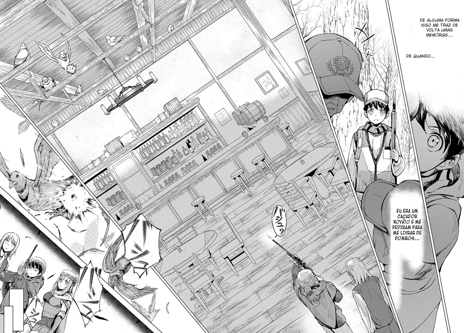Read Hokkaido no Geneki Hunter ga Isekai ni Hourikoma Rete Mita Elf Yome to Meguru Isekai Shuryou Life (PT-BR) PT Manga Online