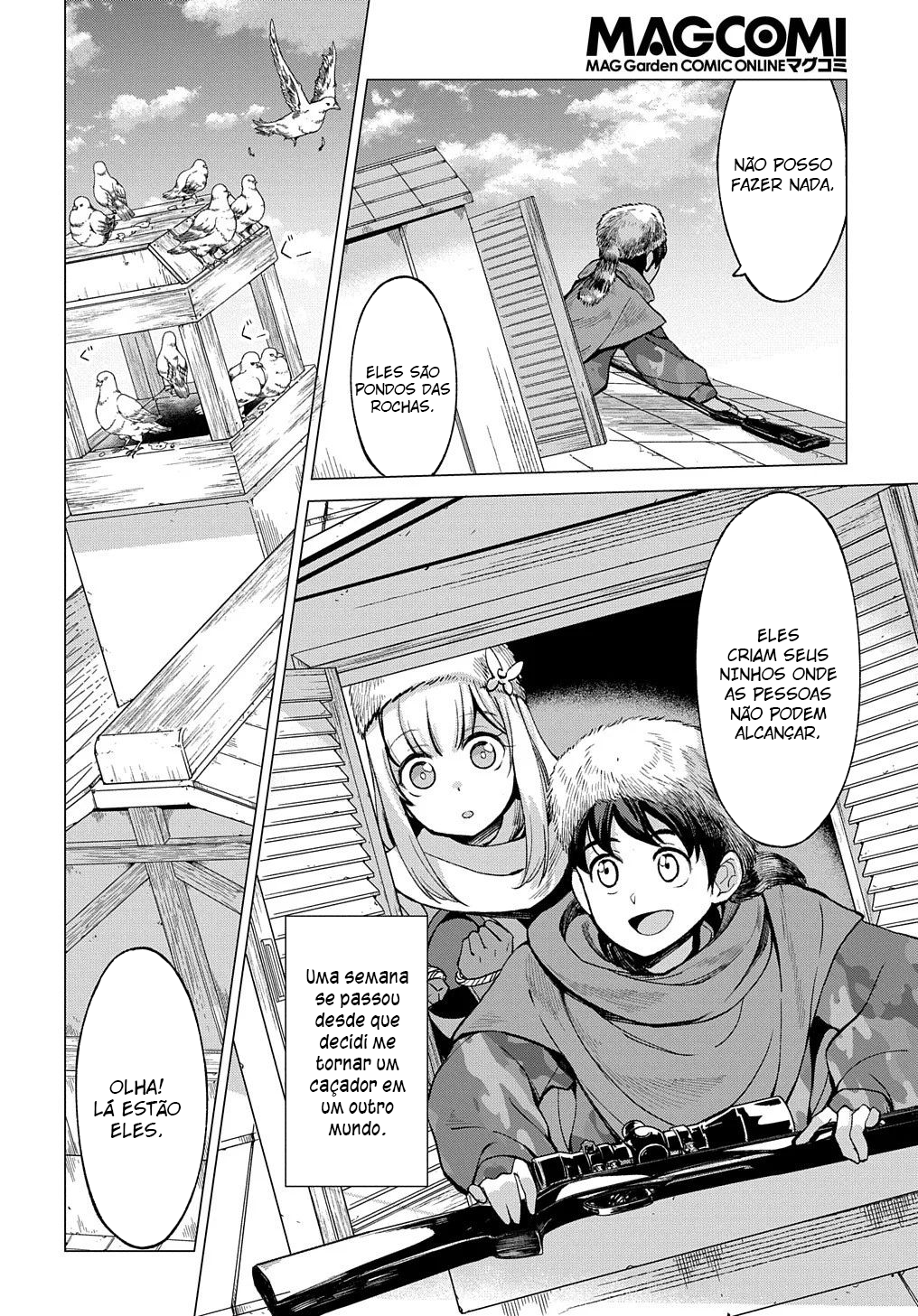 Read Hokkaido no Geneki Hunter ga Isekai ni Hourikoma Rete Mita Elf Yome to Meguru Isekai Shuryou Life (PT-BR) PT Manga Online
