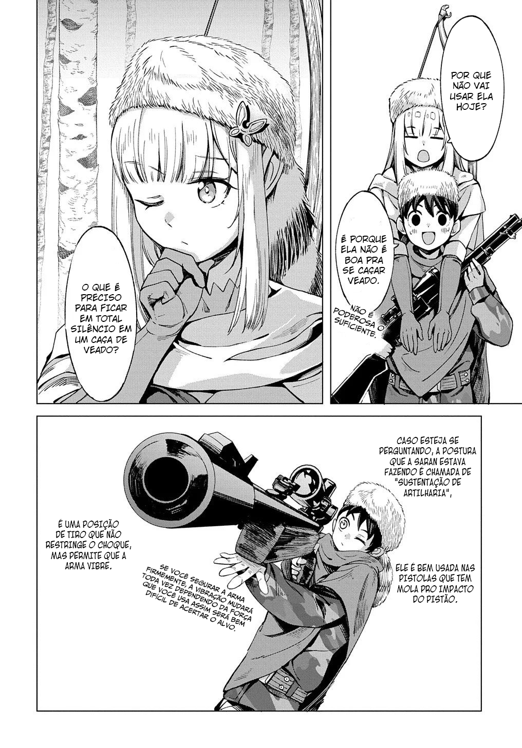 Read Hokkaido no Geneki Hunter ga Isekai ni Hourikoma Rete Mita Elf Yome to Meguru Isekai Shuryou Life (PT-BR) PT Manga Online