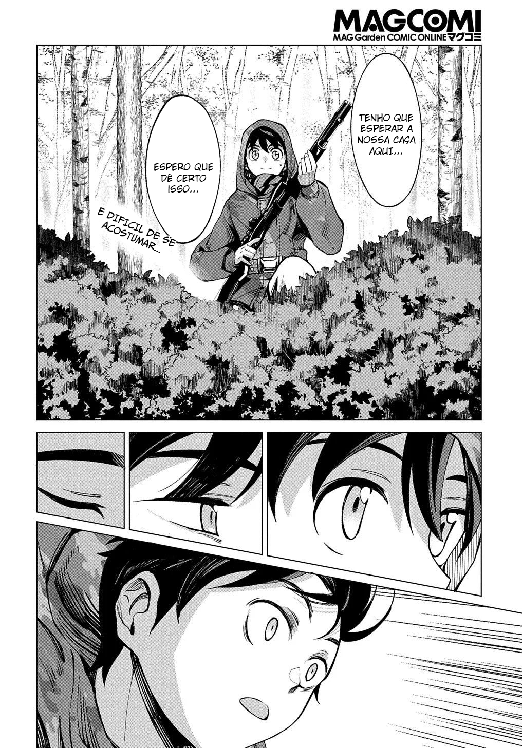 Read Hokkaido no Geneki Hunter ga Isekai ni Hourikoma Rete Mita Elf Yome to Meguru Isekai Shuryou Life (PT-BR) PT Manga Online