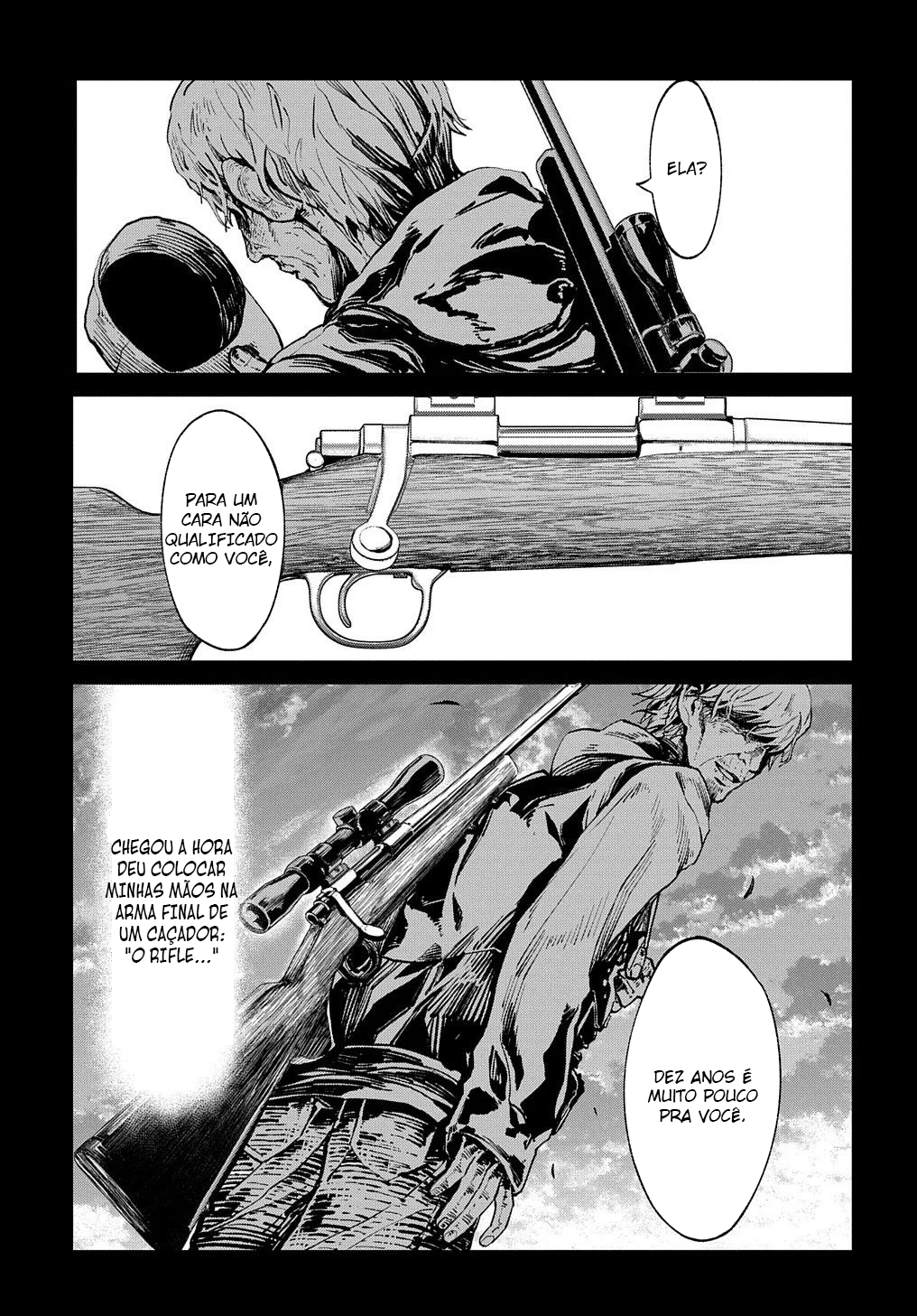 Read Hokkaido no Geneki Hunter ga Isekai ni Hourikoma Rete Mita Elf Yome to Meguru Isekai Shuryou Life (PT-BR) PT Manga Online