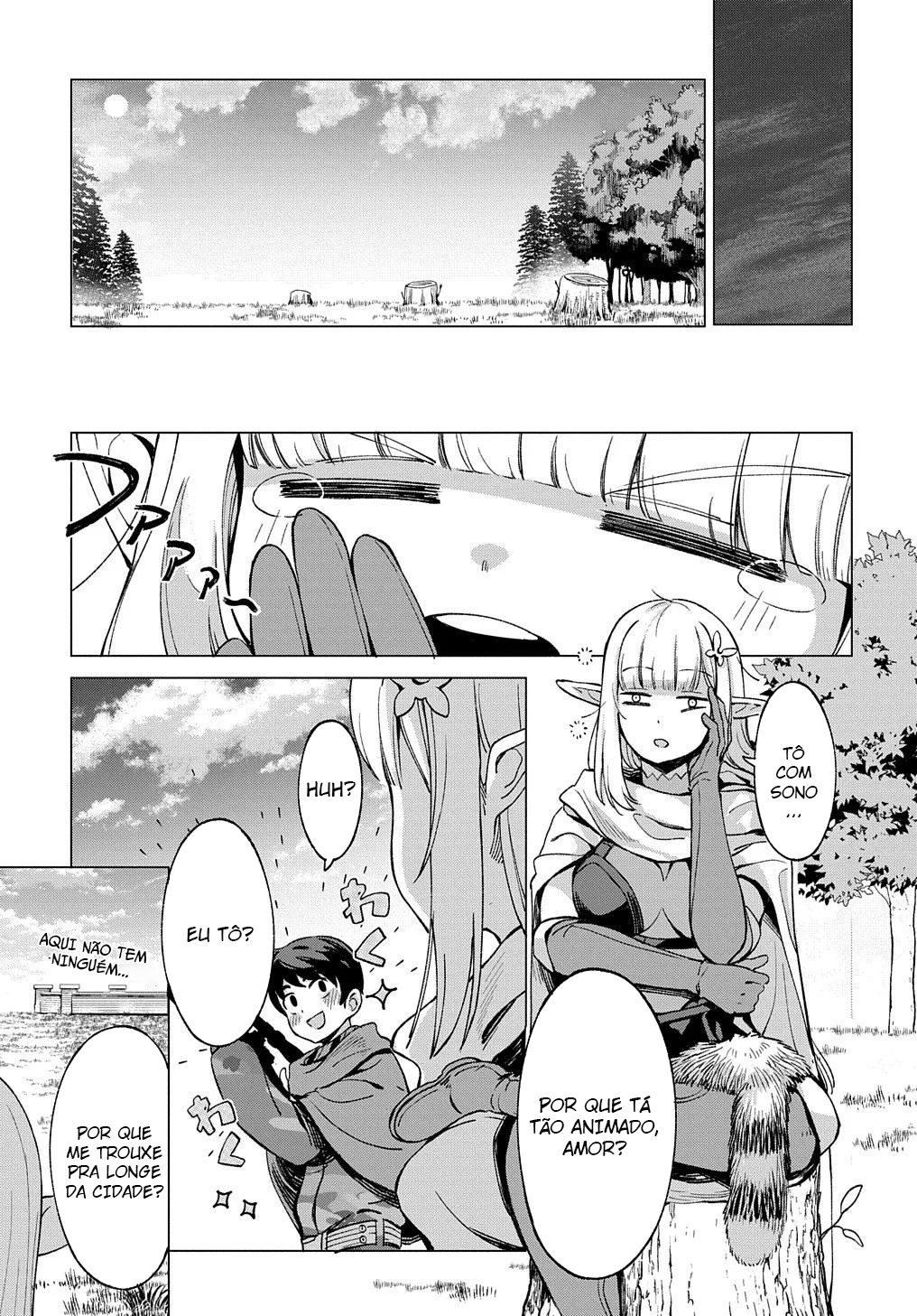 Read Hokkaido no Geneki Hunter ga Isekai ni Hourikoma Rete Mita Elf Yome to Meguru Isekai Shuryou Life (PT-BR) PT Manga Online