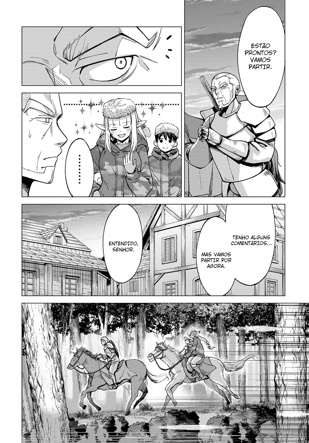 Read Hokkaido no Geneki Hunter ga Isekai ni Hourikoma Rete Mita Elf Yome to Meguru Isekai Shuryou Life (PT-BR) PT Manga Online