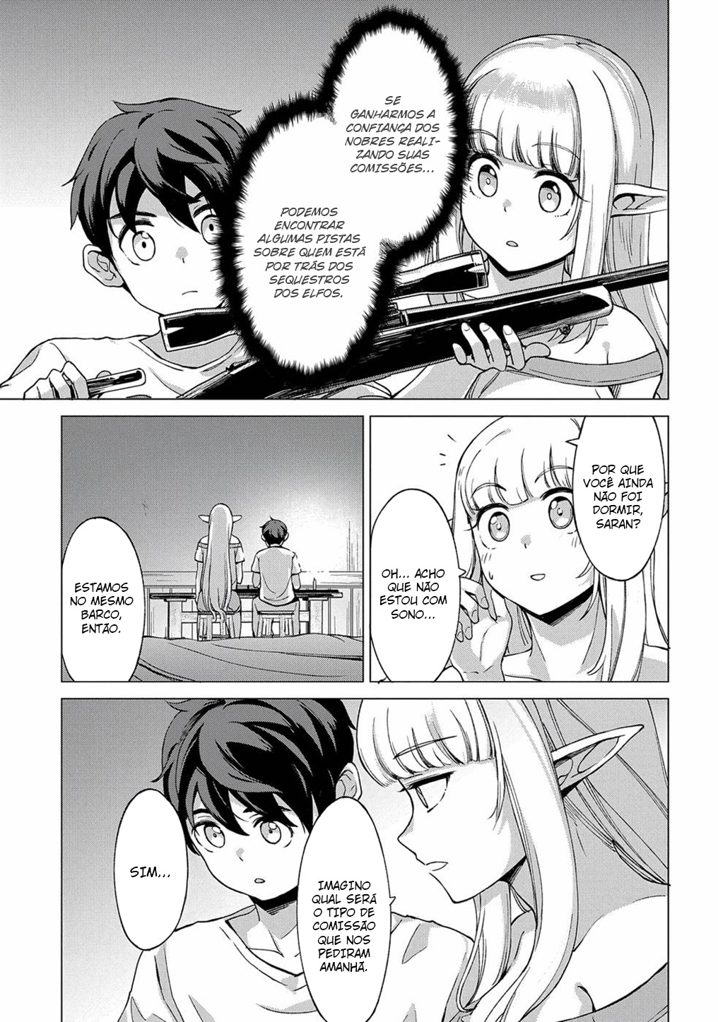 Read Hokkaido no Geneki Hunter ga Isekai ni Hourikoma Rete Mita Elf Yome to Meguru Isekai Shuryou Life (PT-BR) PT Manga Online