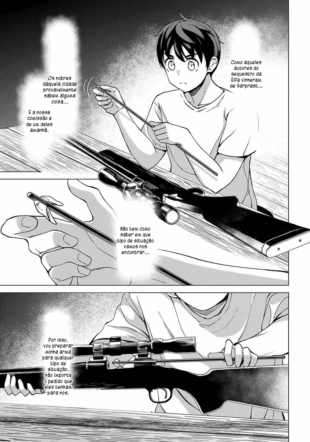 Read Hokkaido no Geneki Hunter ga Isekai ni Hourikoma Rete Mita Elf Yome to Meguru Isekai Shuryou Life (PT-BR) PT Manga Online