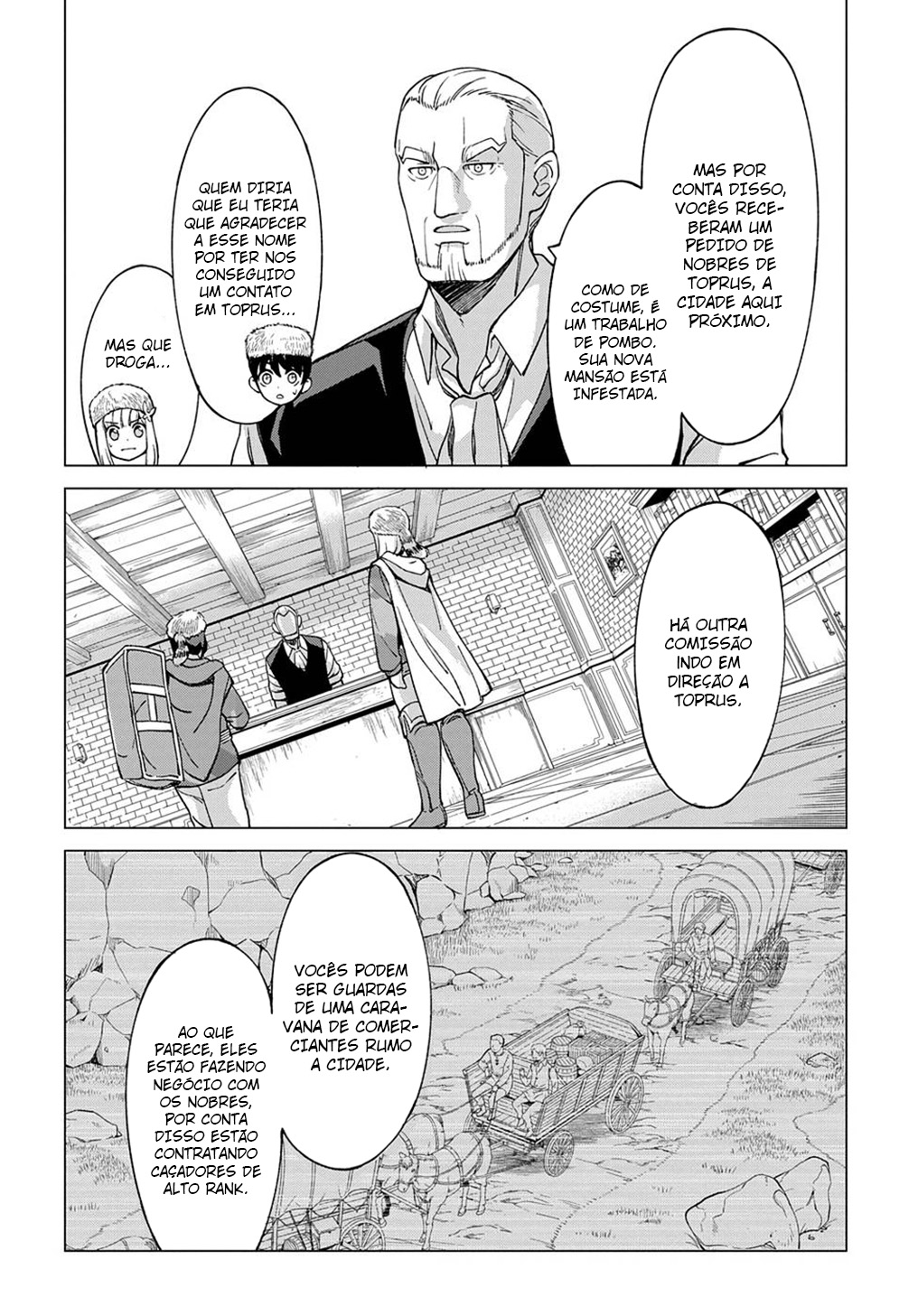 Read Hokkaido no Geneki Hunter ga Isekai ni Hourikoma Rete Mita Elf Yome to Meguru Isekai Shuryou Life (PT-BR) PT Manga Online