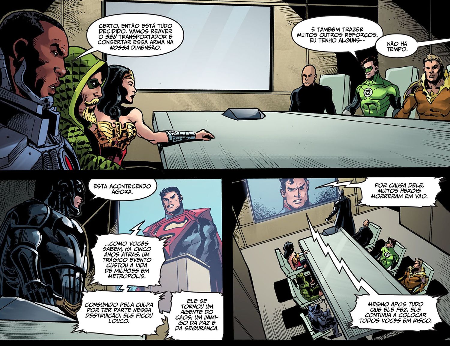 Read Injustice - Deuses Entre Nós - Marco Zero (PT-BR) PT Manga Online