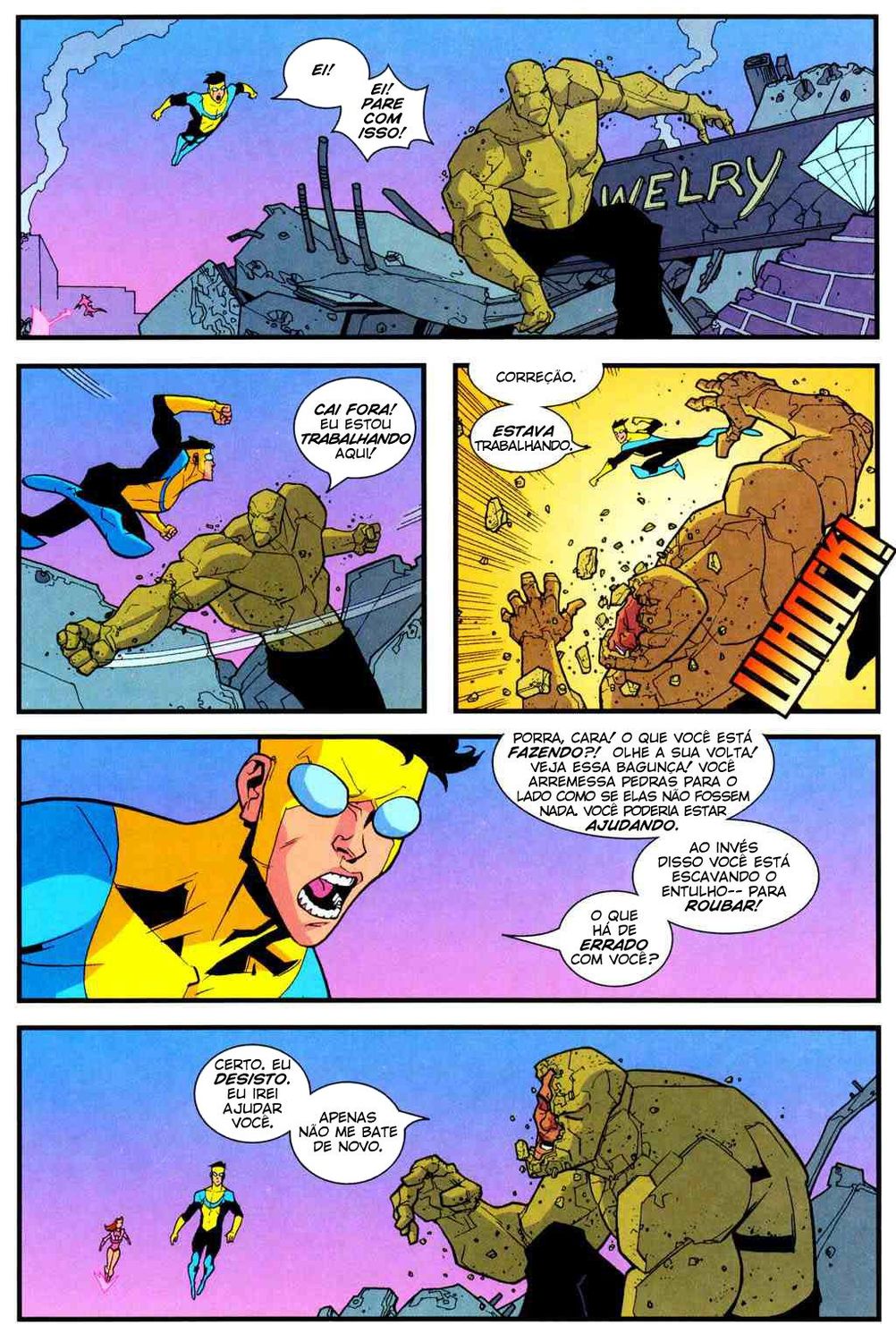 Read Invencível (2003) (PT-BR) PT Manga Online
