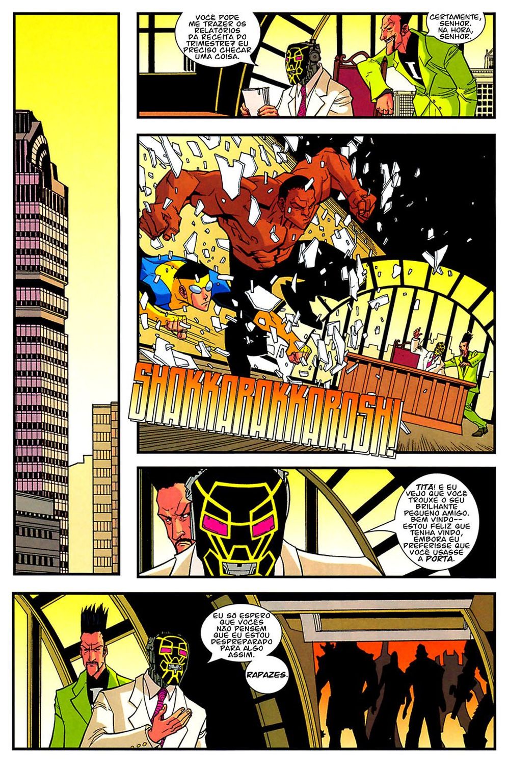 Read Invencível (2003) (PT-BR) PT Manga Online