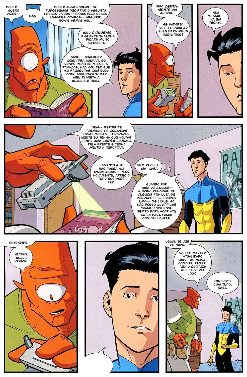 Read Invencível (2003) (PT-BR) PT Manga Online
