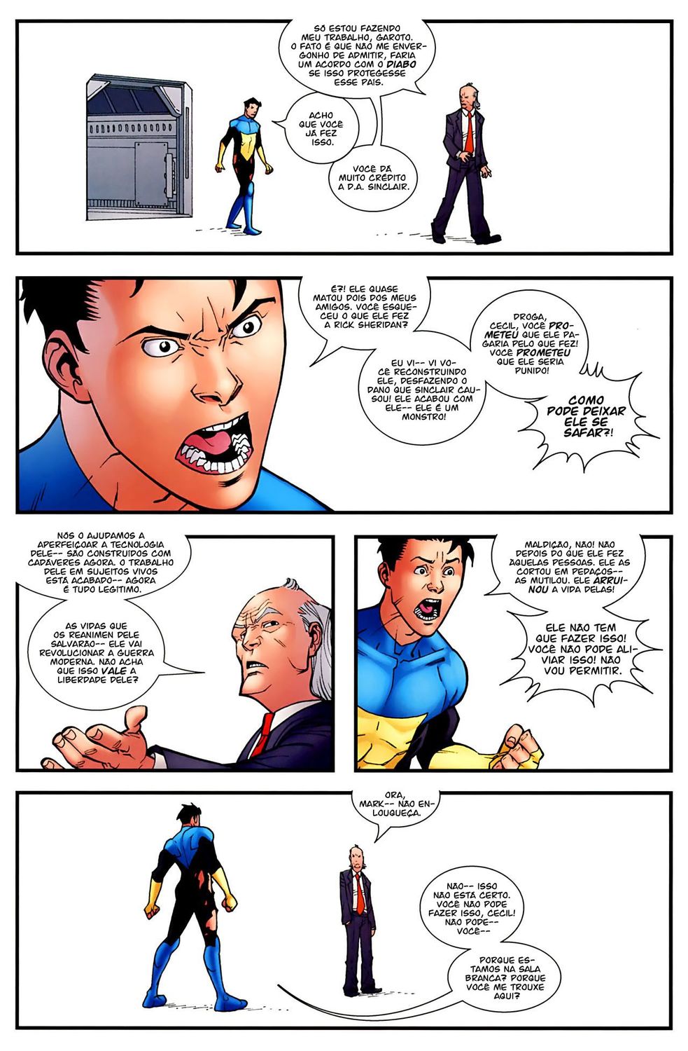 Read Invencível (2003) (PT-BR) PT Manga Online