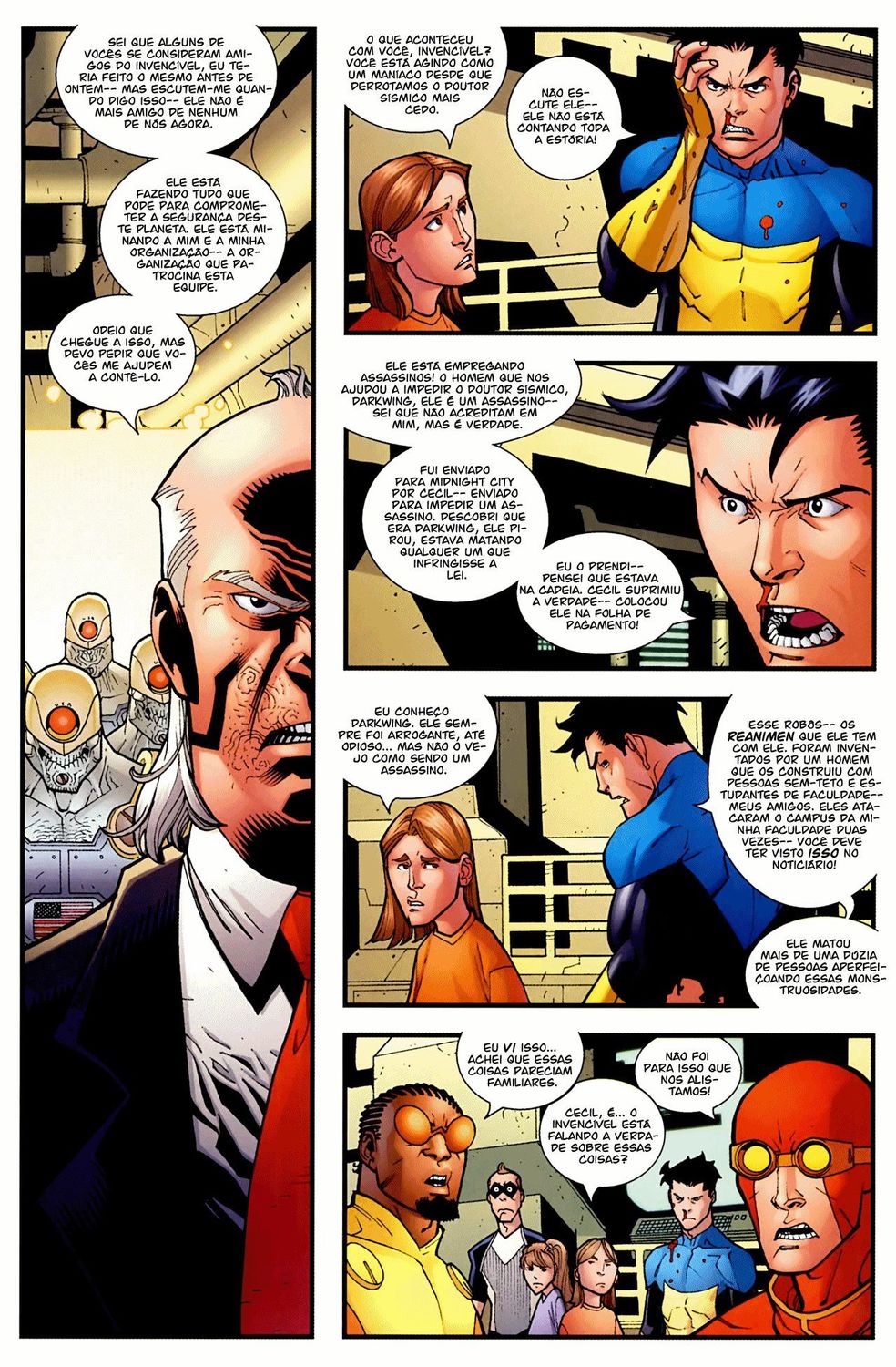 Read Invencível (2003) (PT-BR) PT Manga Online