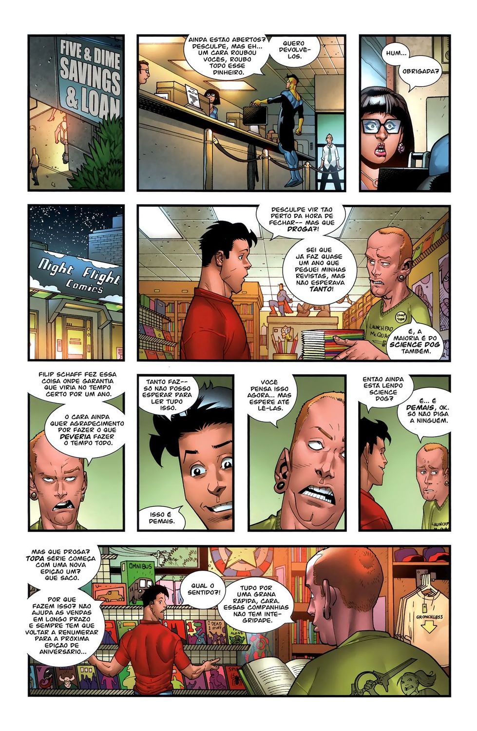 Read Invencível (2003) (PT-BR) PT Manga Online