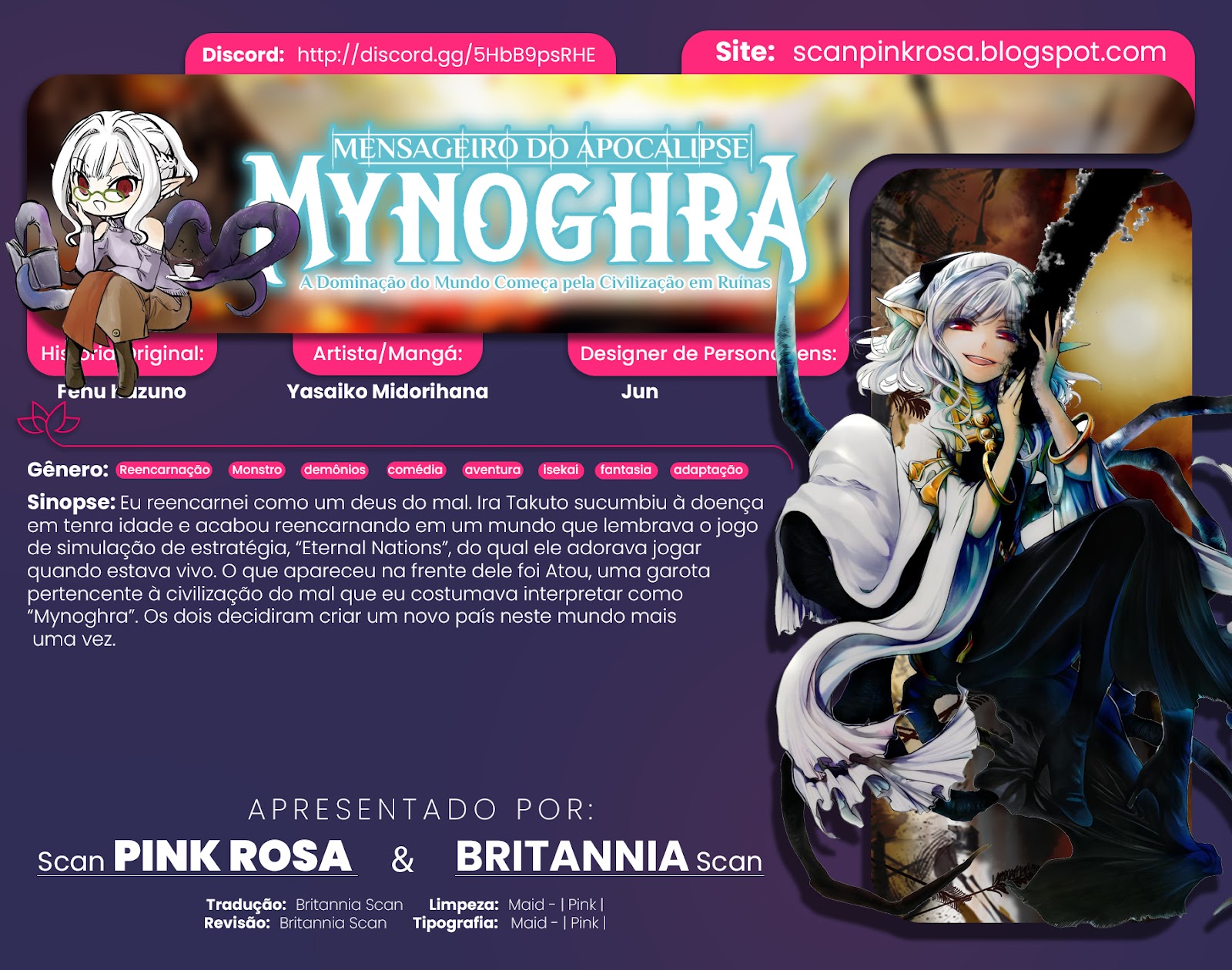 Read Isekai Mokushiroku Mynoghra  (PT-BR) PT Manga Online