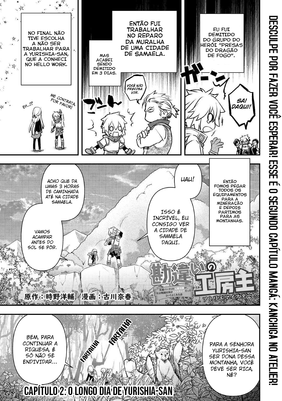Read Kanchigai no Atelier Meister (PT-BR) PT Manga Online