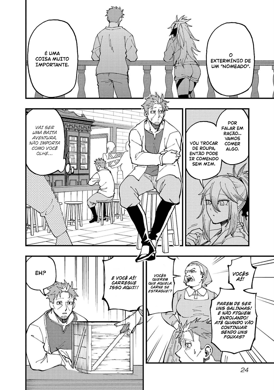 Read Katainaka no Ossan (PT-BR) PT Manga Online