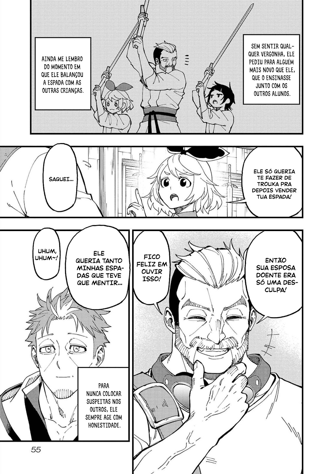 Read Katainaka no Ossan (PT-BR) PT Manga Online