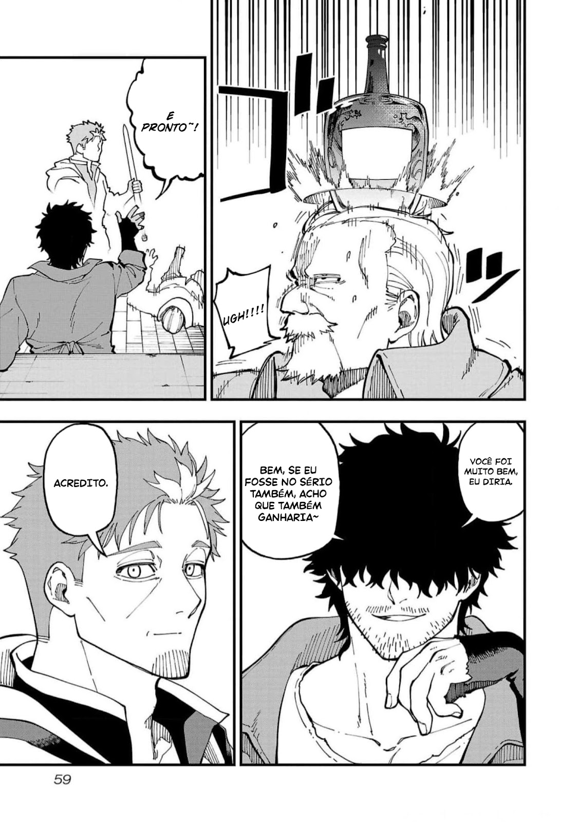 Read Katainaka no Ossan (PT-BR) PT Manga Online