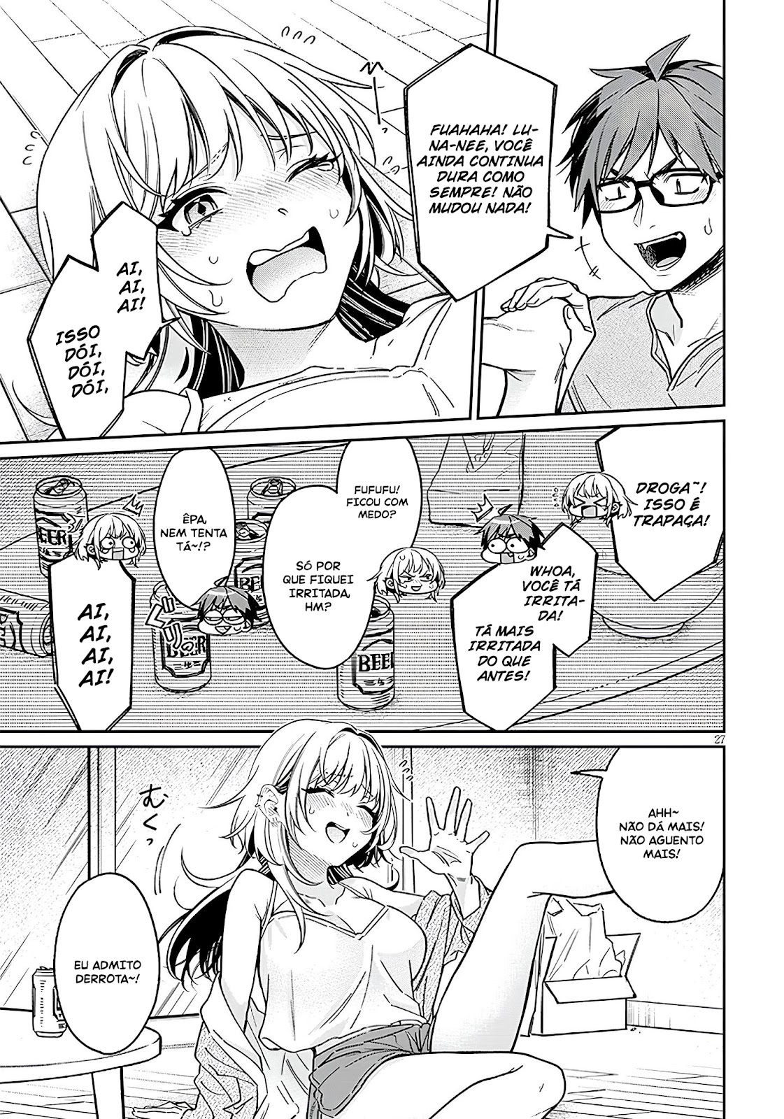 Read Kuse Tsuyo Kanojo wa Toko ni Izanau (PT-BR) PT Manga Online