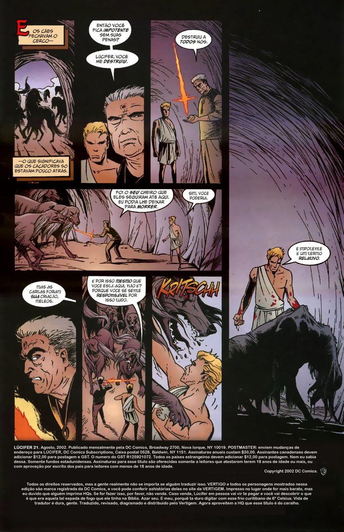 Read Lúcifer (PT-BR) PT Manga Online