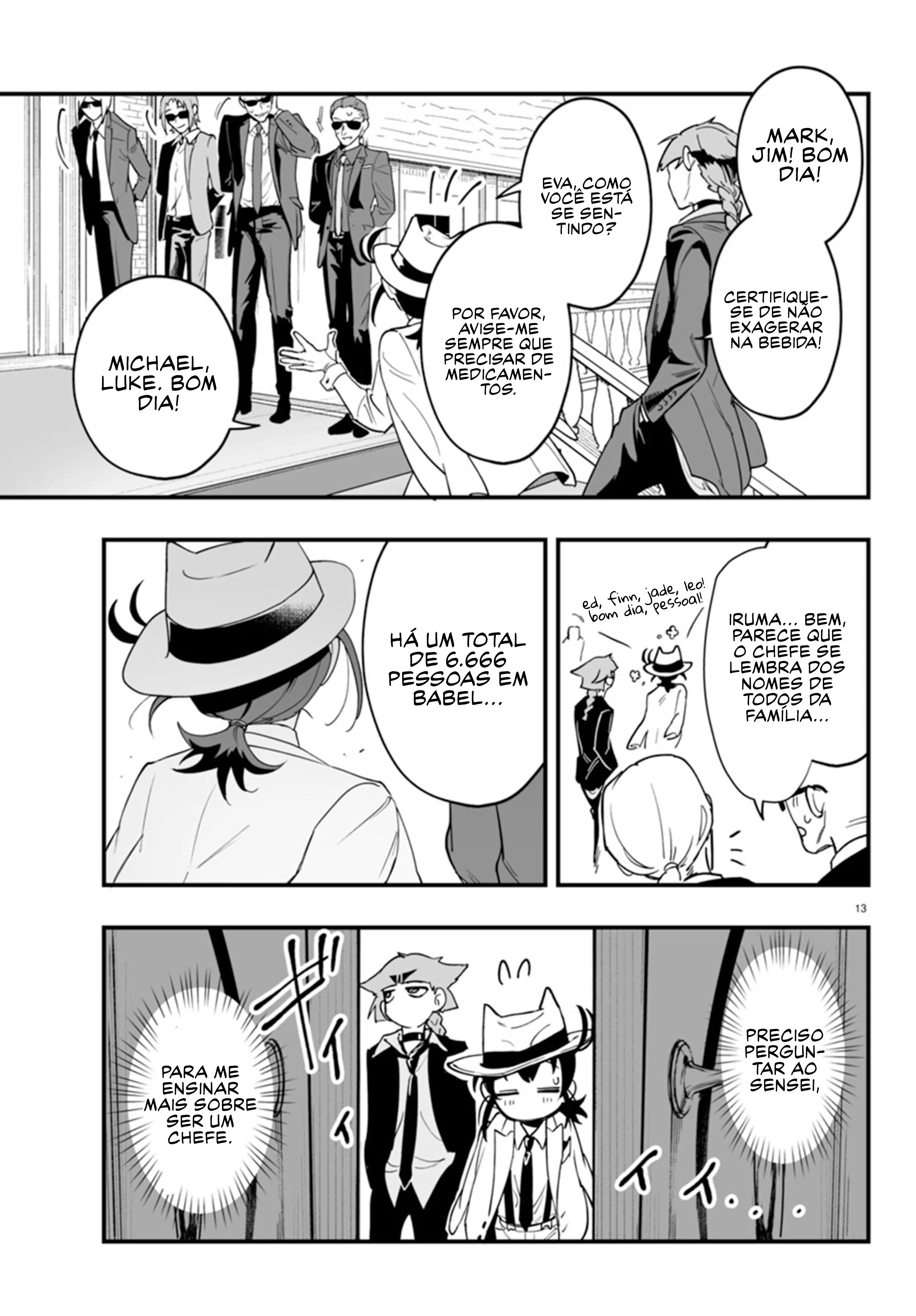 Read Mairimashita! Iruma-kun_ E se fosse Máfia_ ( PT-BR ) PT Manga Online