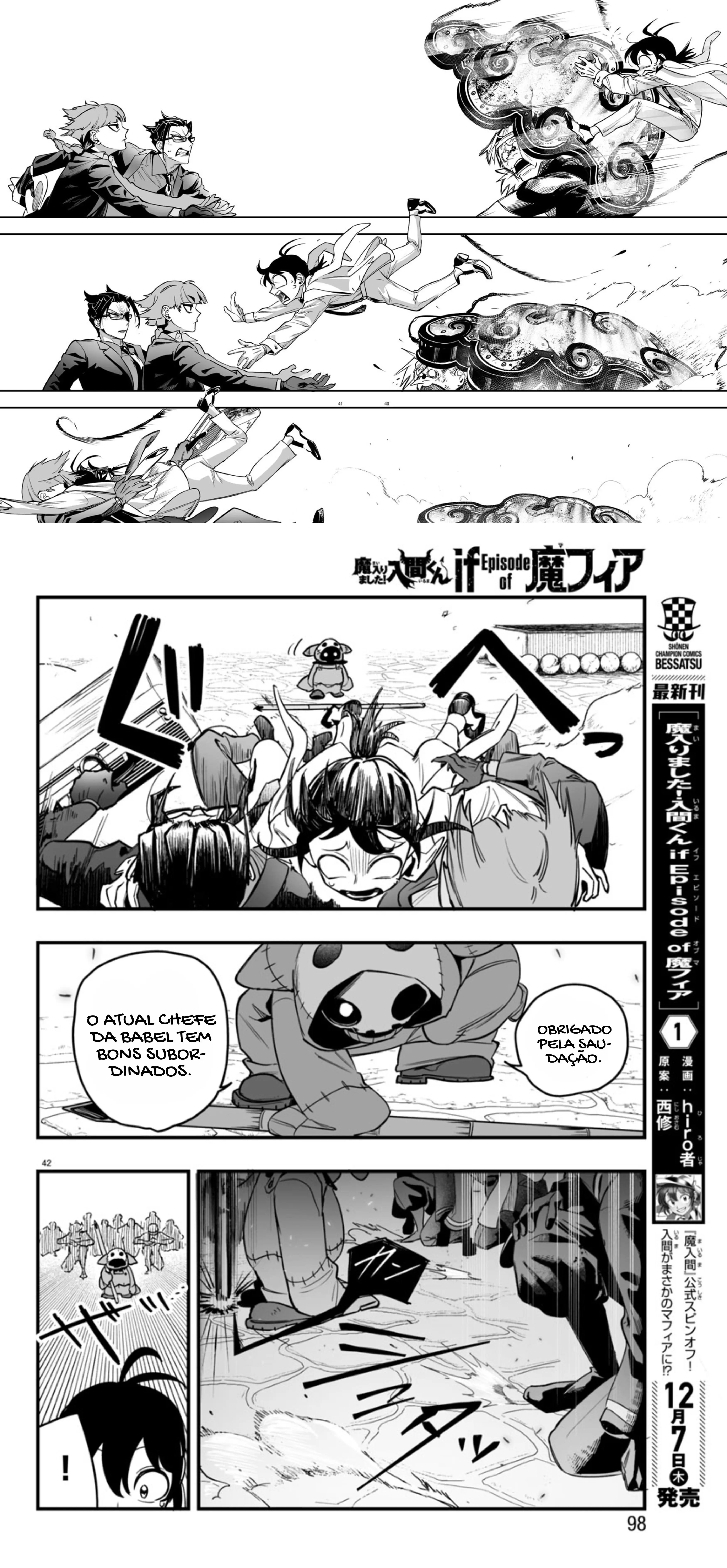 Read Mairimashita! Iruma-kun_ E se fosse Máfia_ ( PT-BR ) PT Manga Online