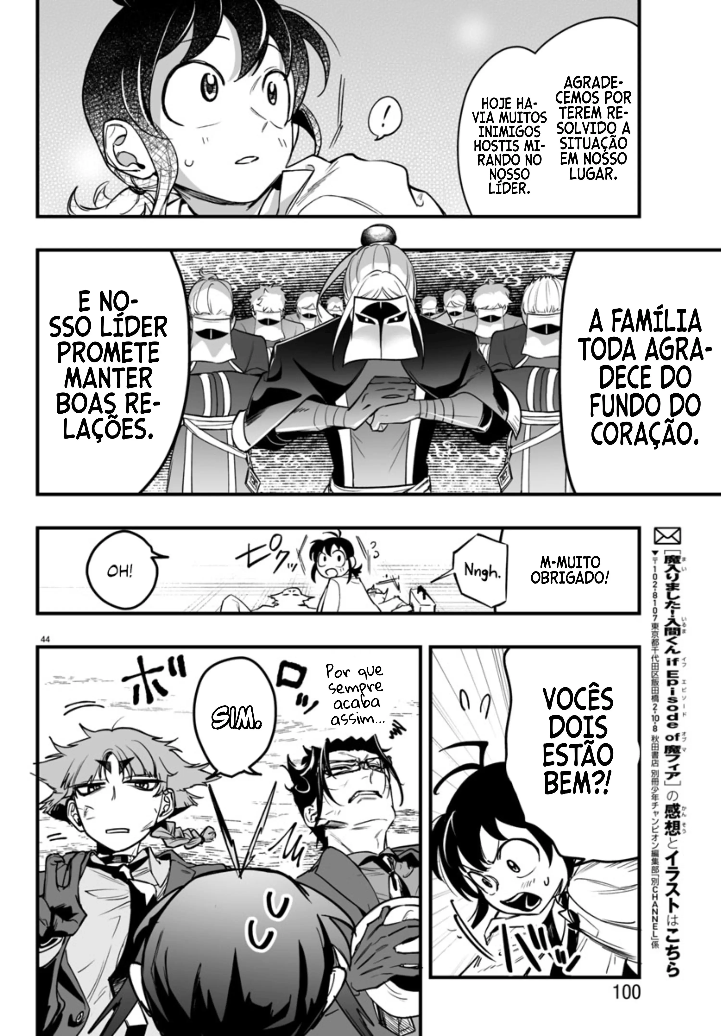 Read Mairimashita! Iruma-kun_ E se fosse Máfia_ ( PT-BR ) PT Manga Online
